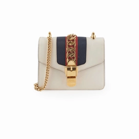 Gucci Mini Sylvie Bag Cream