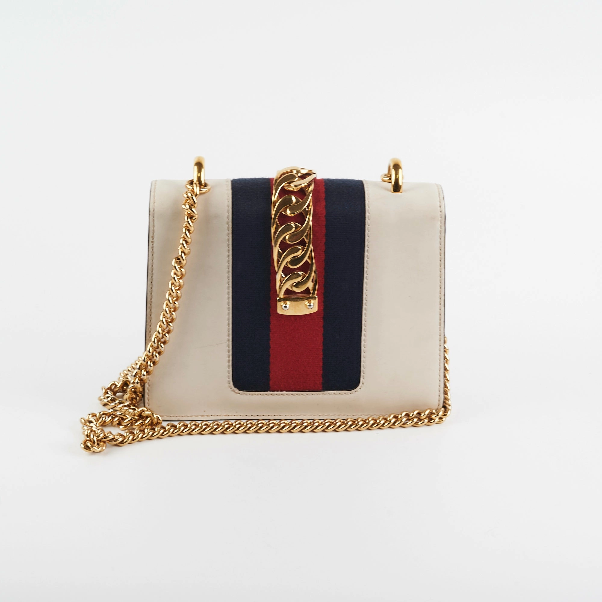 Gucci Mini Sylvie Bag Cream