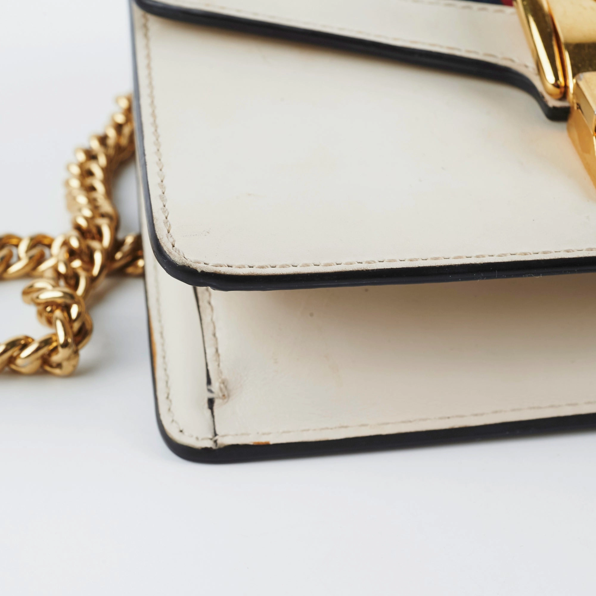 Gucci Mini Sylvie Bag Cream