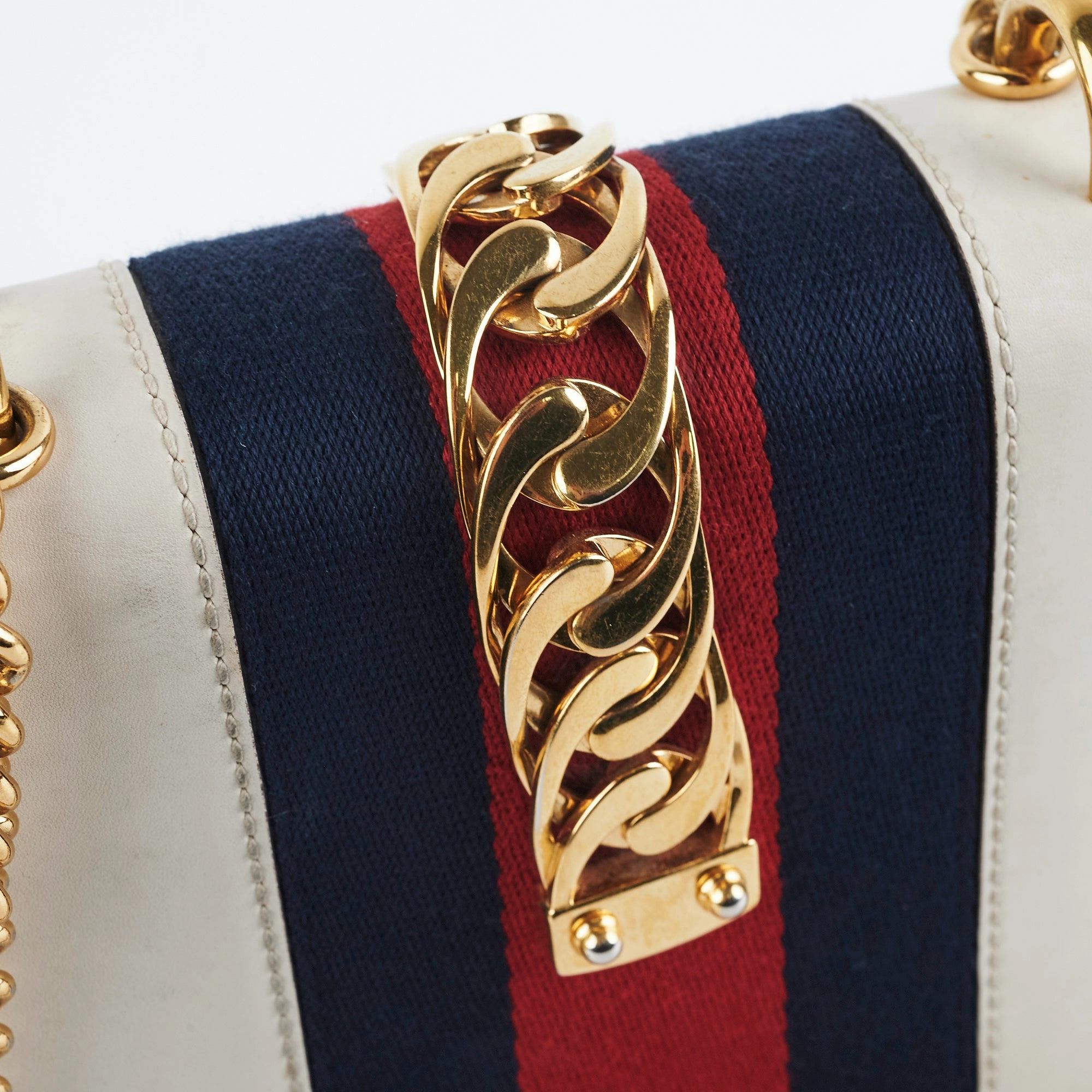 Gucci Mini Sylvie Bag Cream