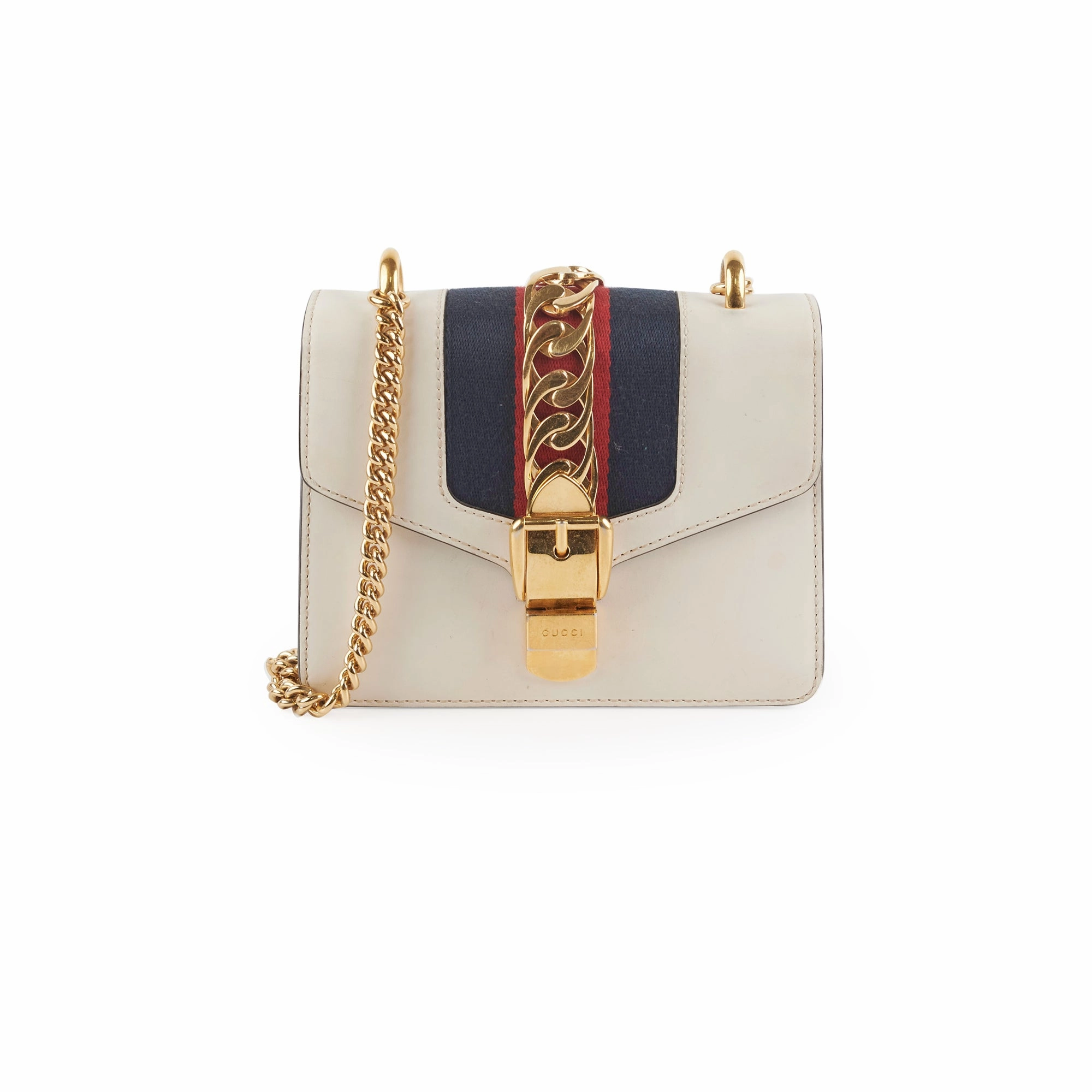 Gucci Mini Sylvie Bag Cream