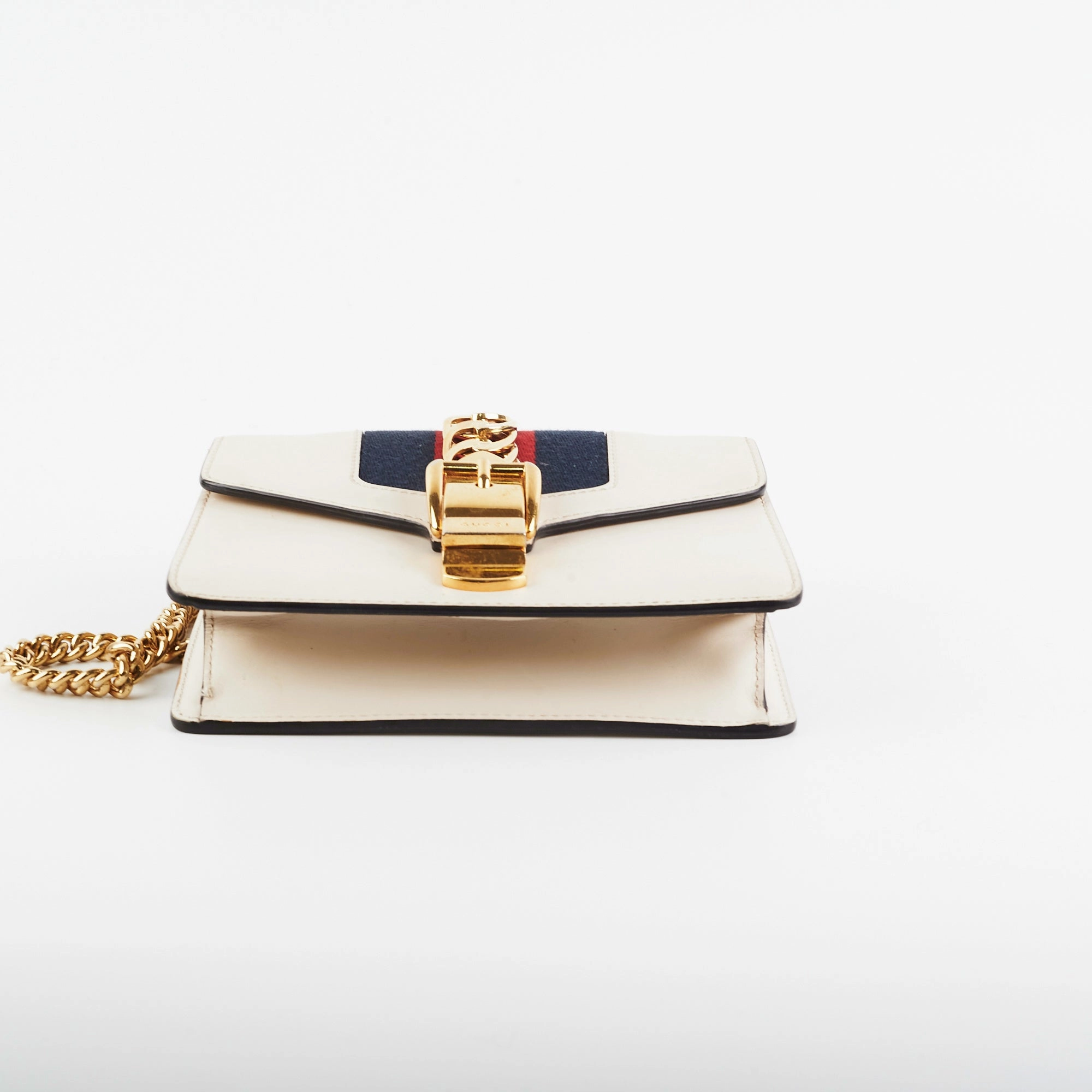 Gucci Mini Sylvie Bag Cream