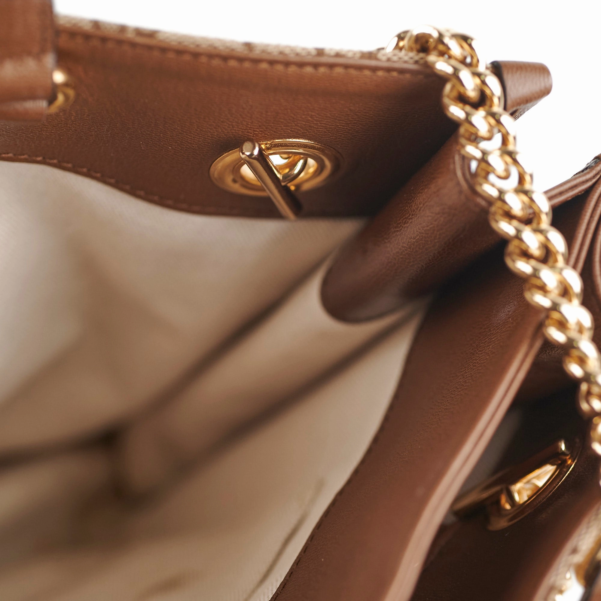 Gucci Monogram Brown Tote