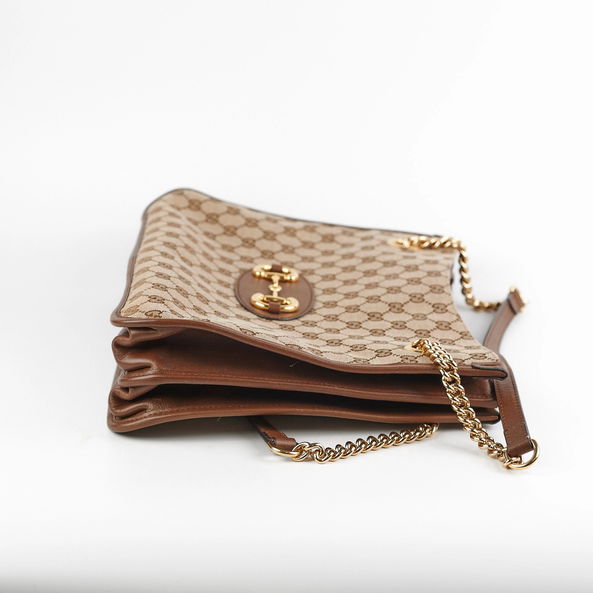 Gucci Monogram Brown Tote