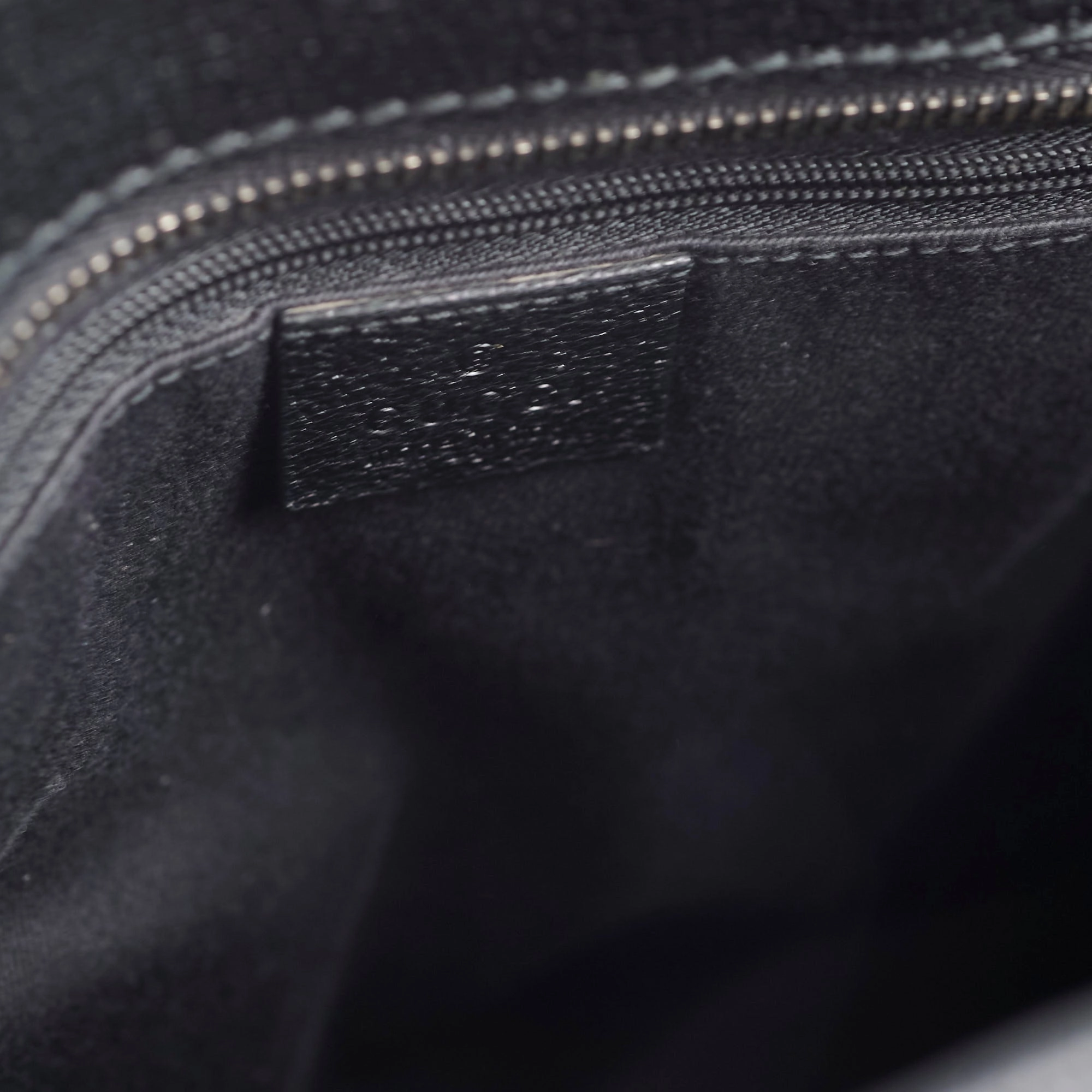 Gucci Monogram Shoulder Tote Bag Black