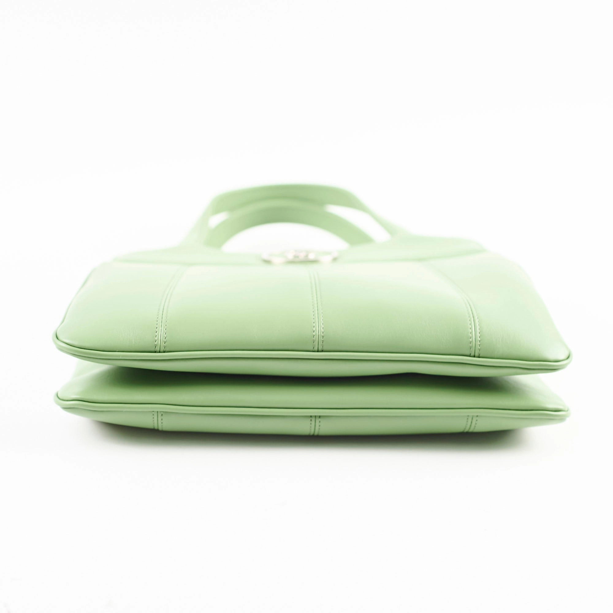 Gucci Petit GG Small Tote Bag Light Green