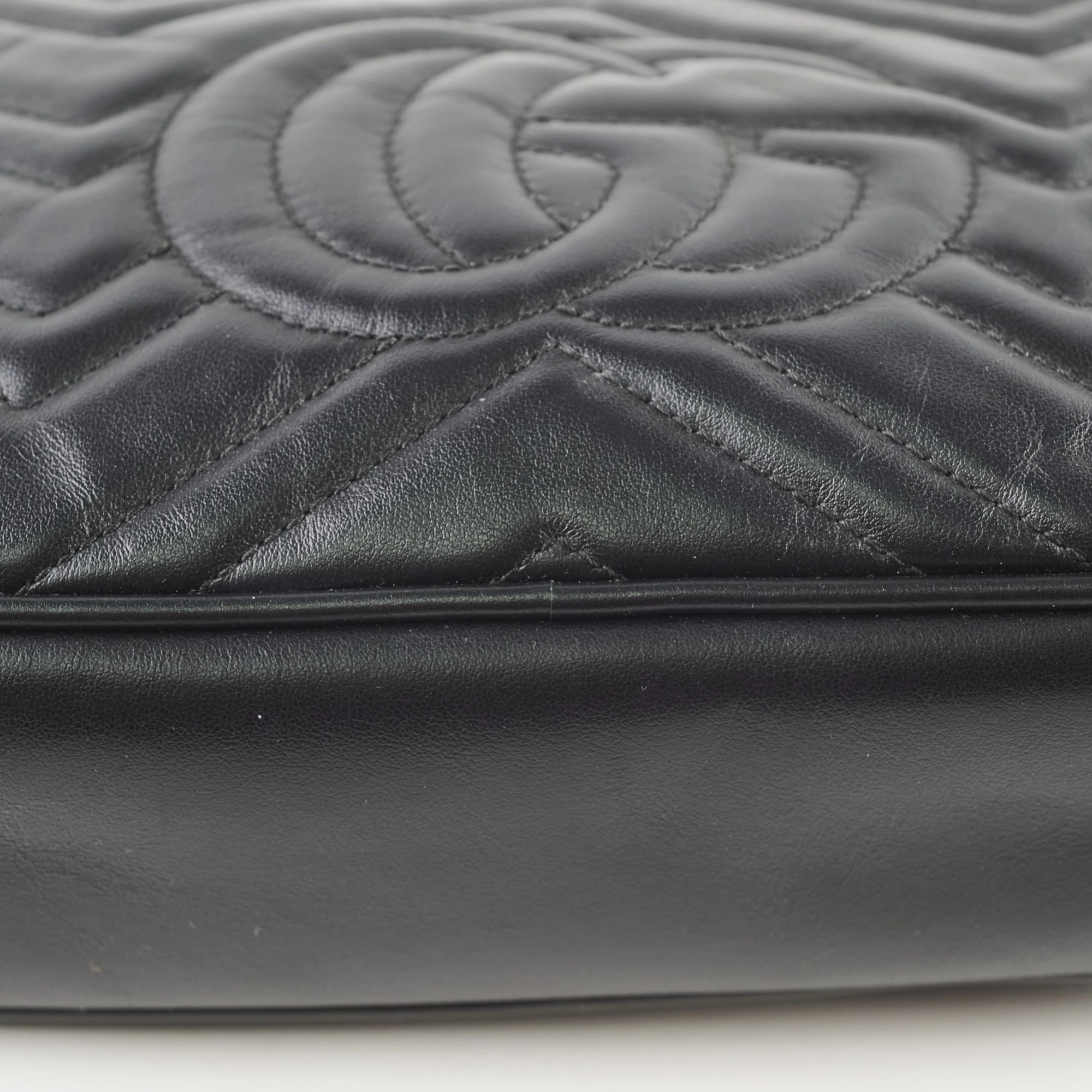 Gucci Small Marmont Camera Bag Black