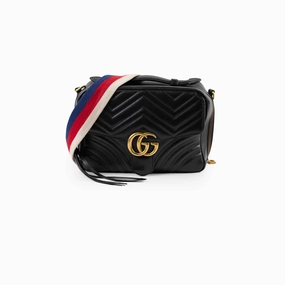 Gucci Small Marmont Camera Bag Top Handle Bag