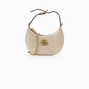 Gucci Small Marmont  Shoulder Bag Ivory