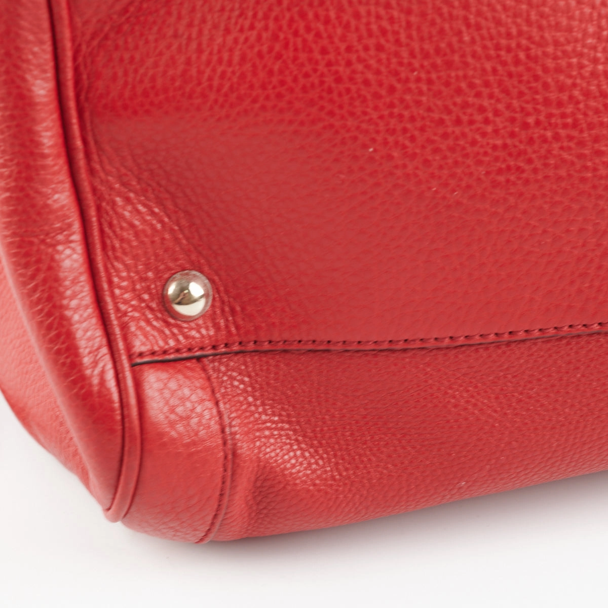 Gucci Soho Boston Red Top Handle Bag
