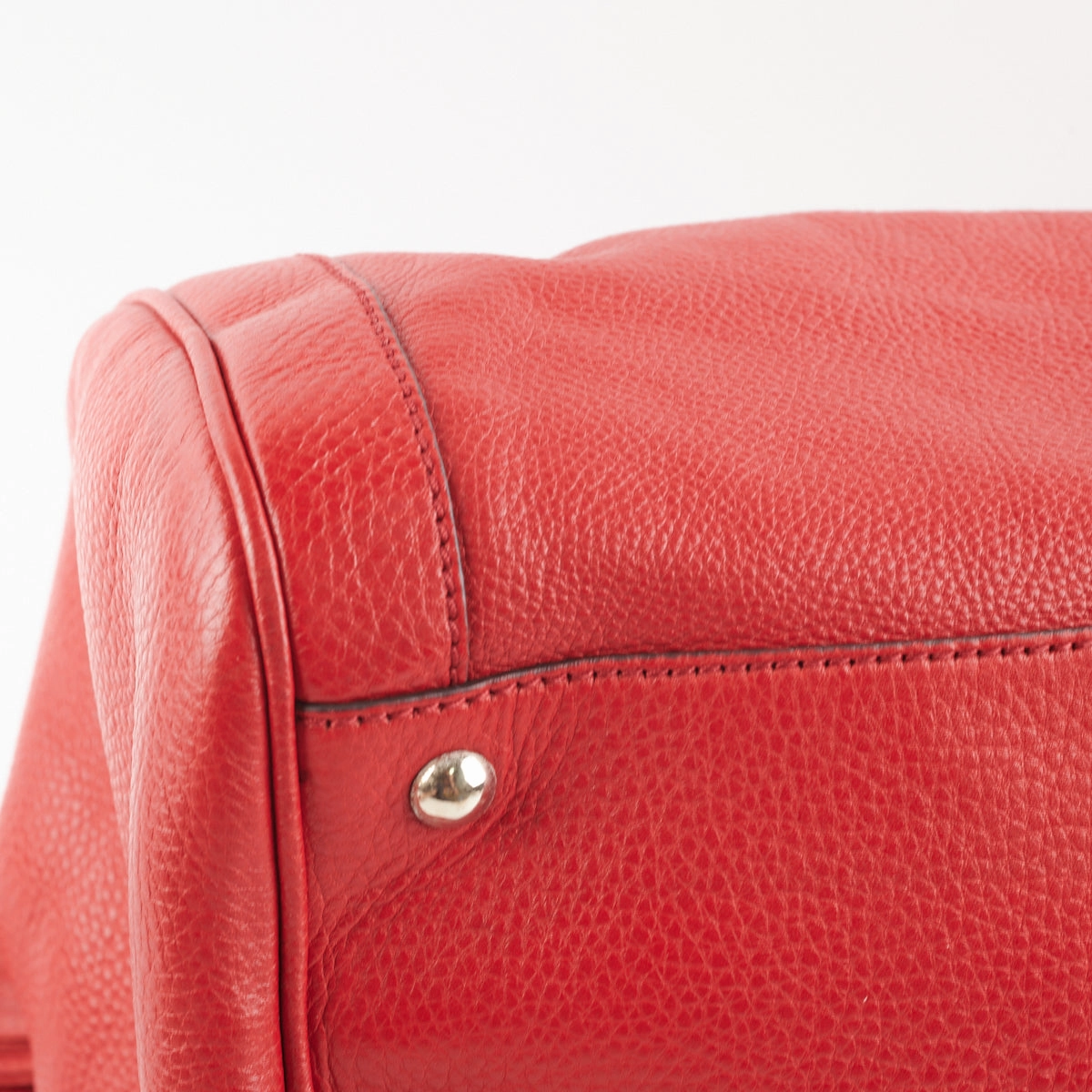 Gucci Soho Boston Red Top Handle Bag