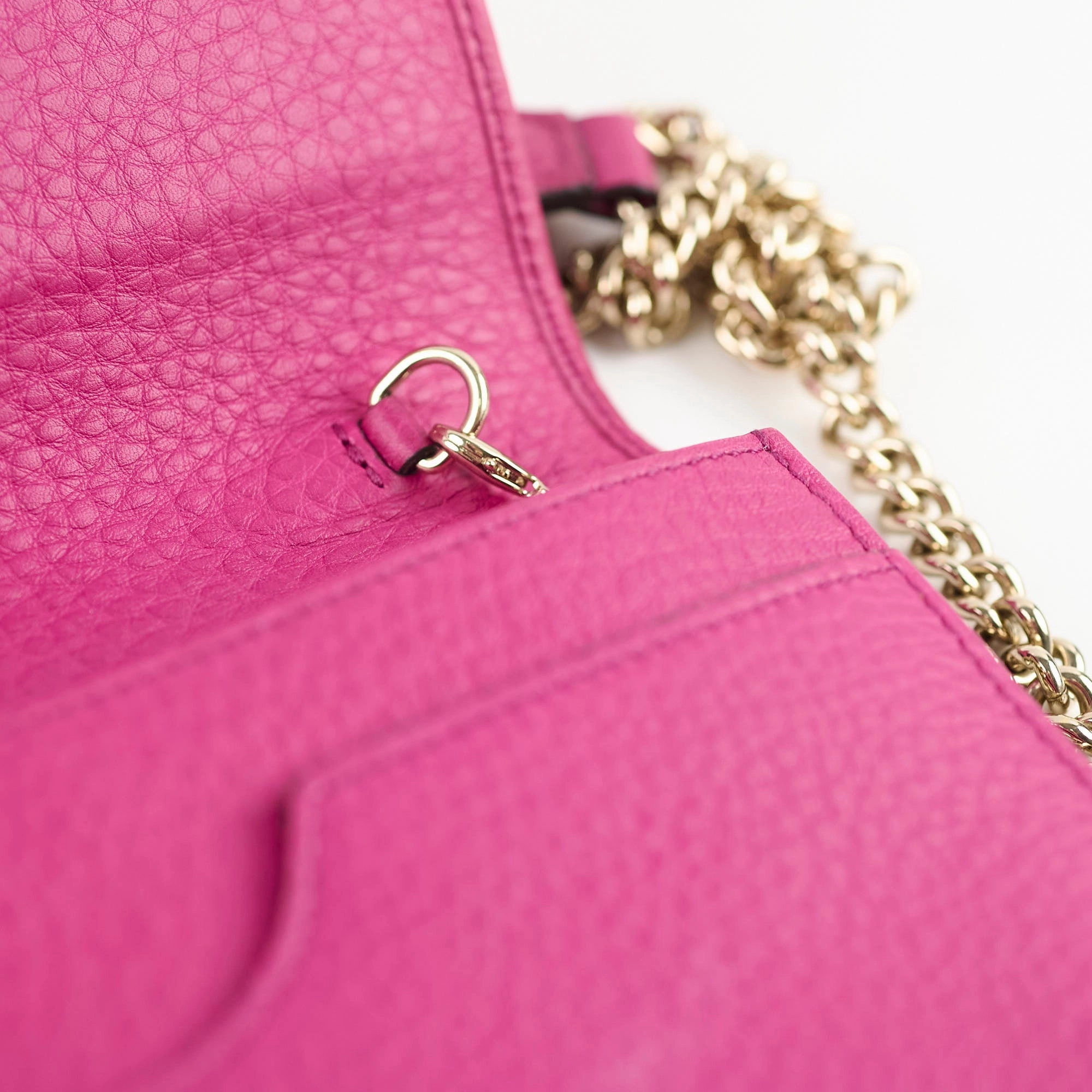 Gucci Soho Wallet on Chain Purple Bag