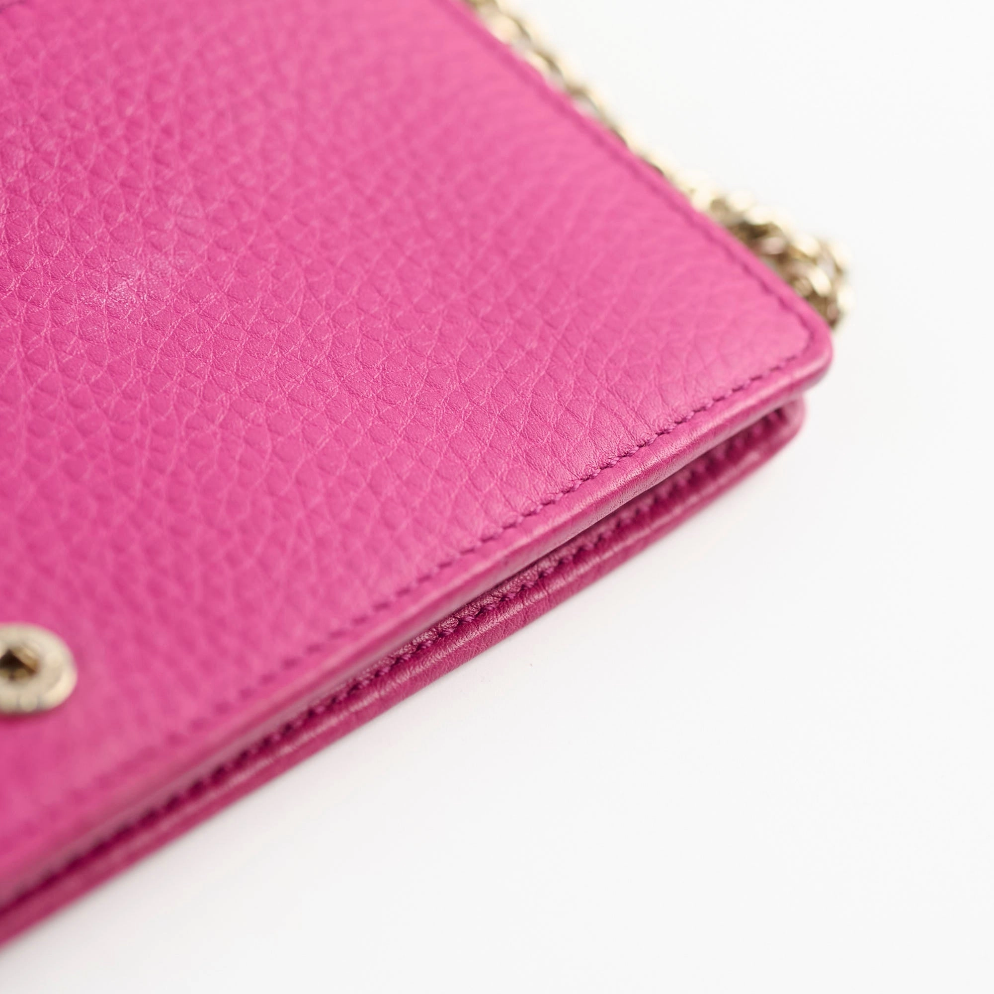 Gucci Soho Wallet on Chain Purple Bag