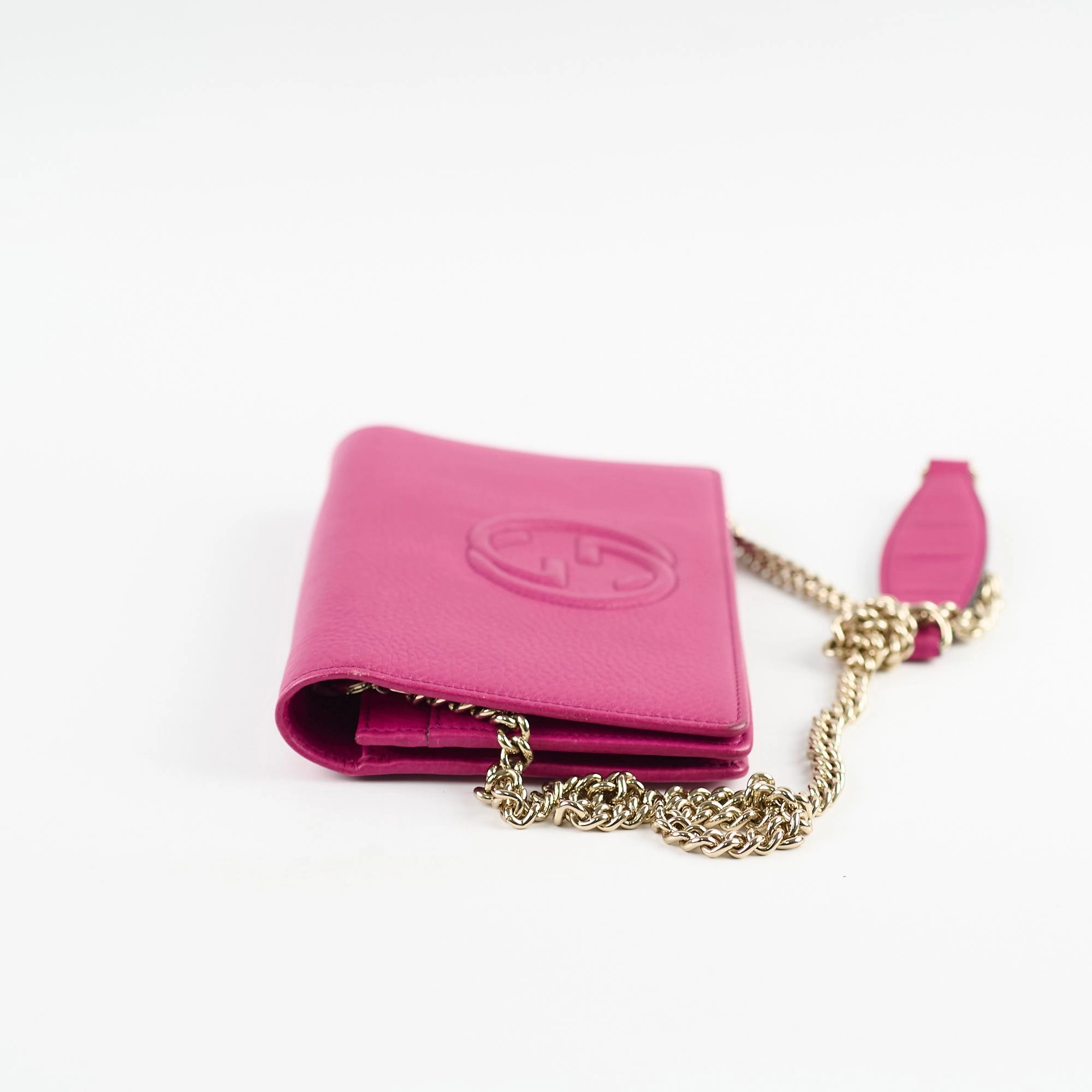 Gucci Soho Wallet on Chain Purple Bag