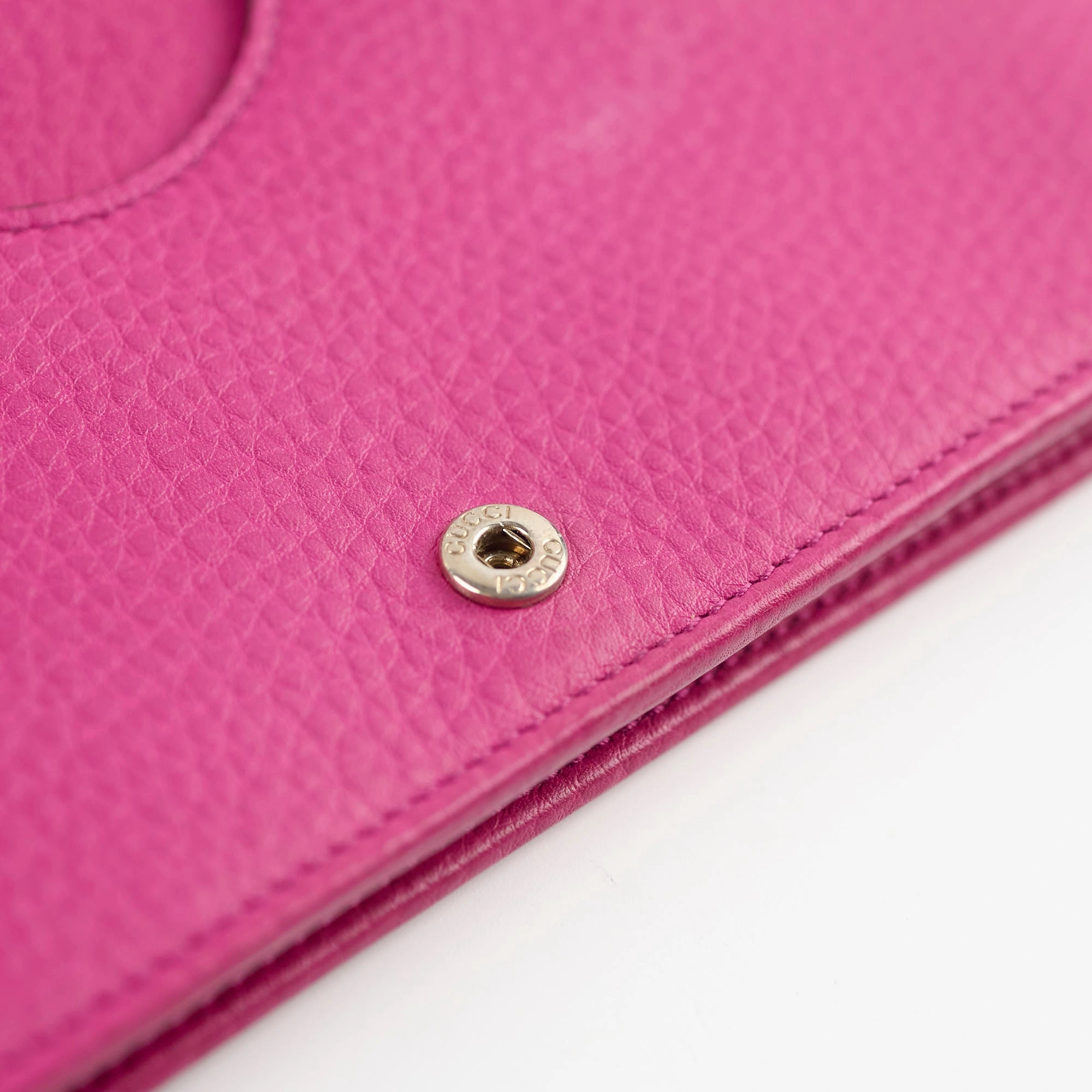 Gucci Soho Wallet on Chain Purple Bag