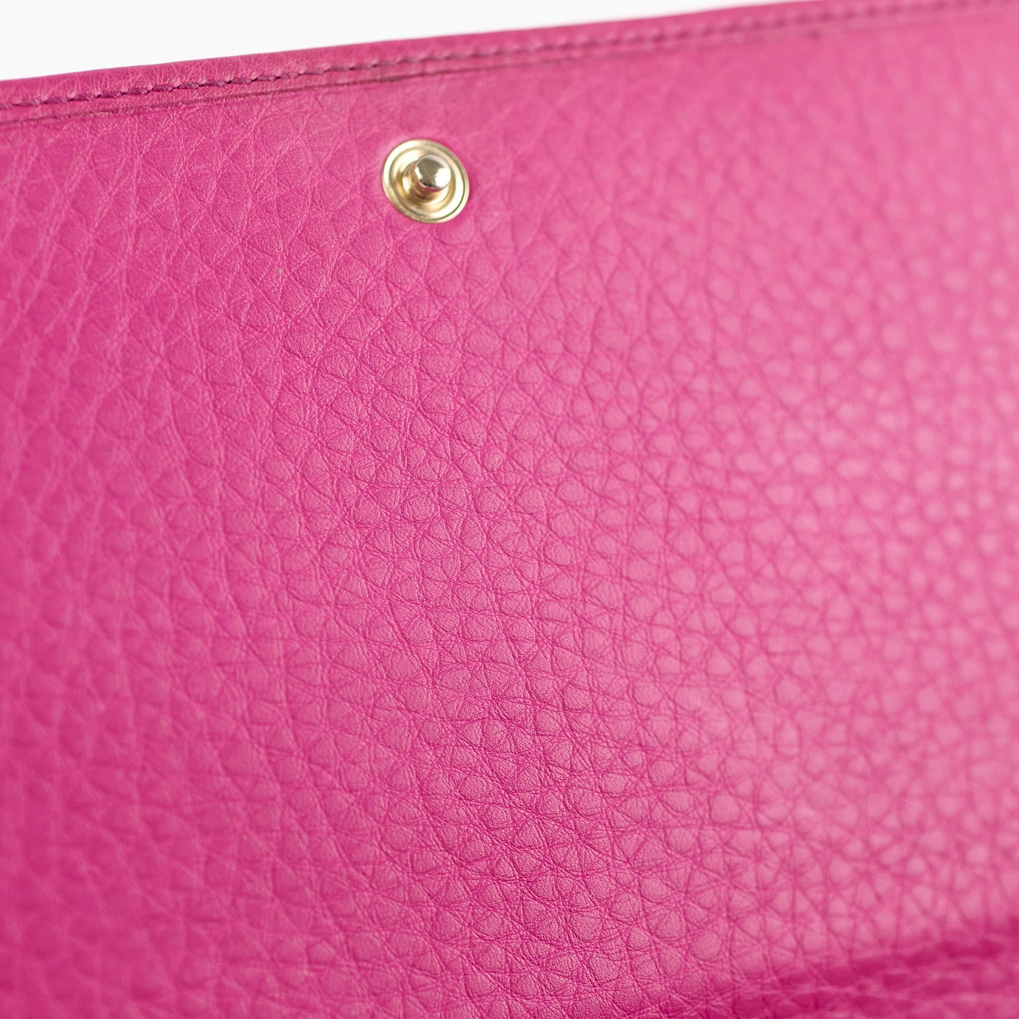 Gucci Soho Wallet on Chain Purple Bag