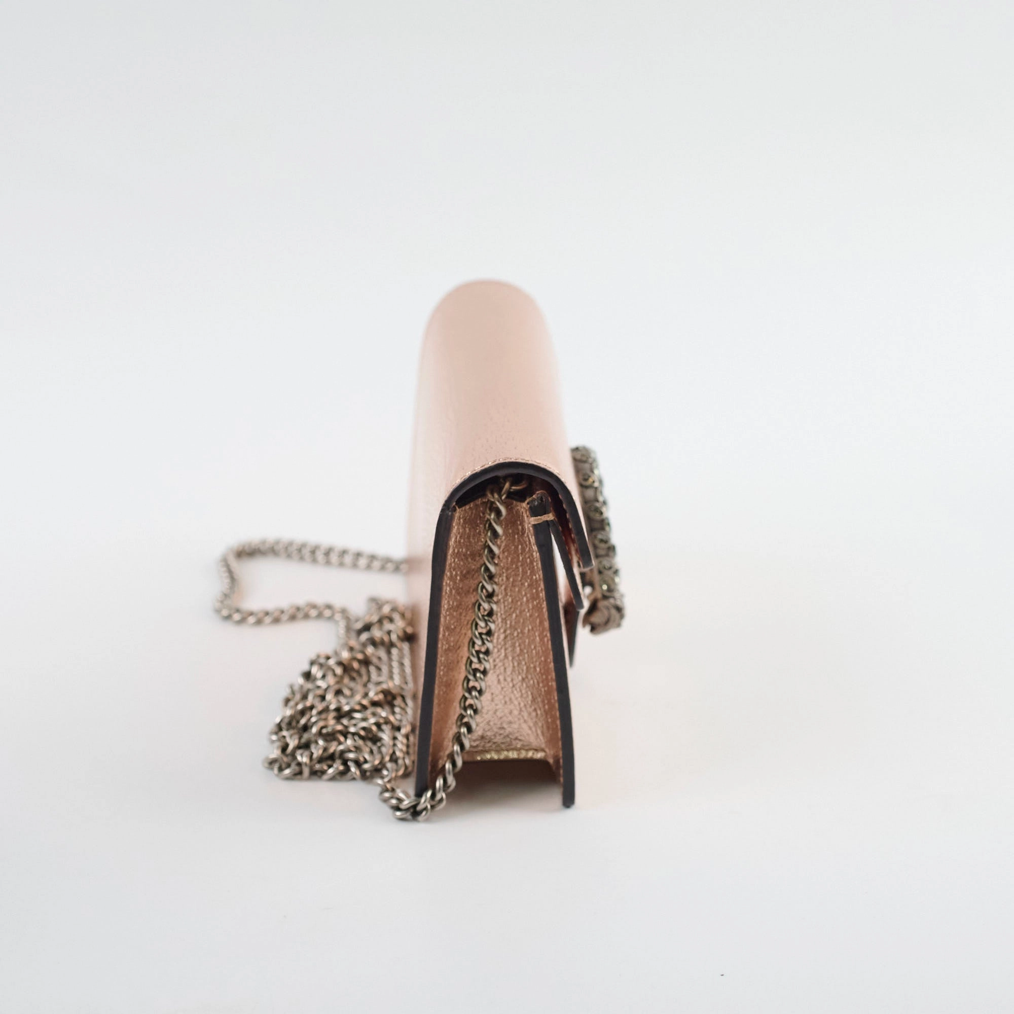 Gucci Super Mini Dionysus Metallic Cross Body Bag