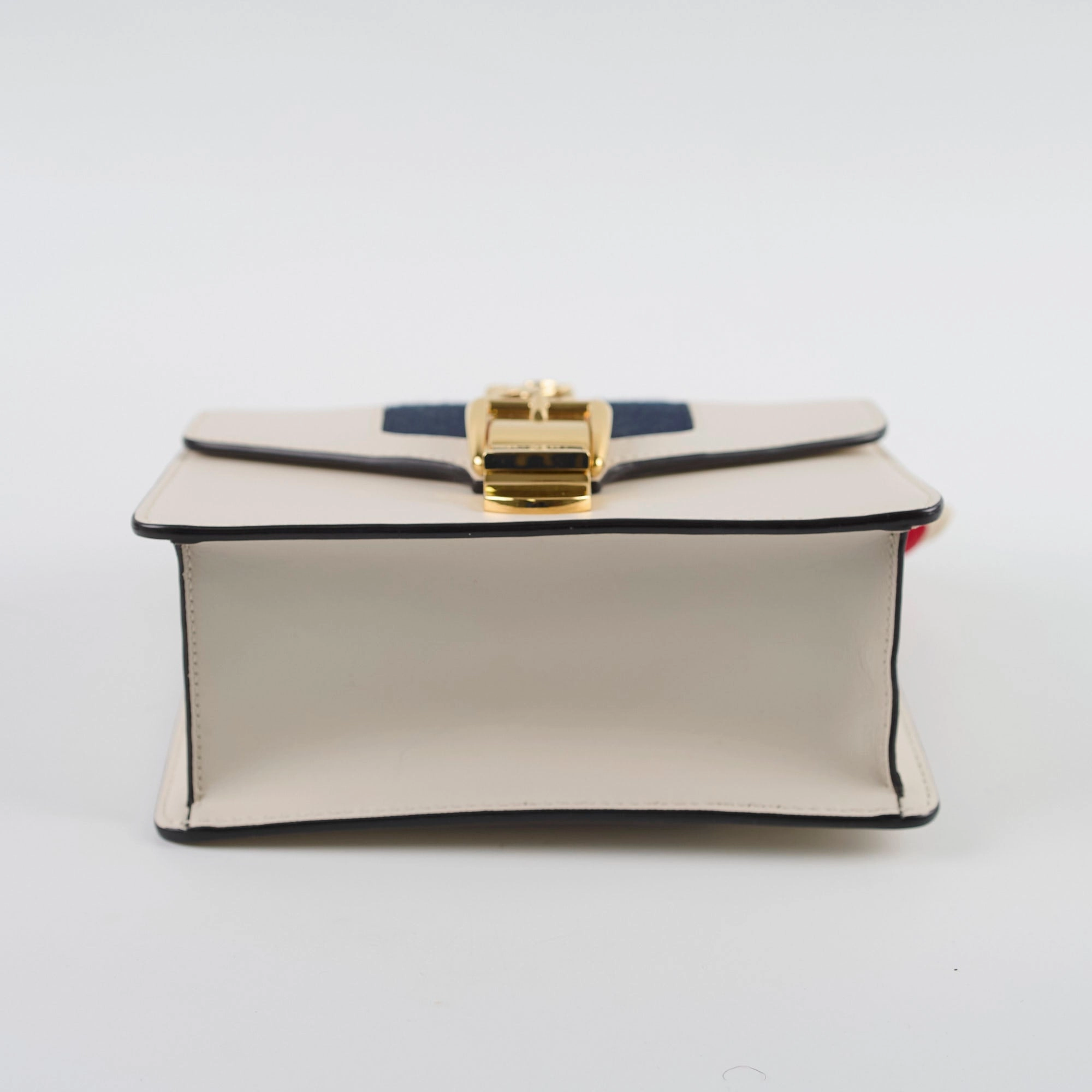 Gucci Sylvie Small Chain Bag White/Ivory