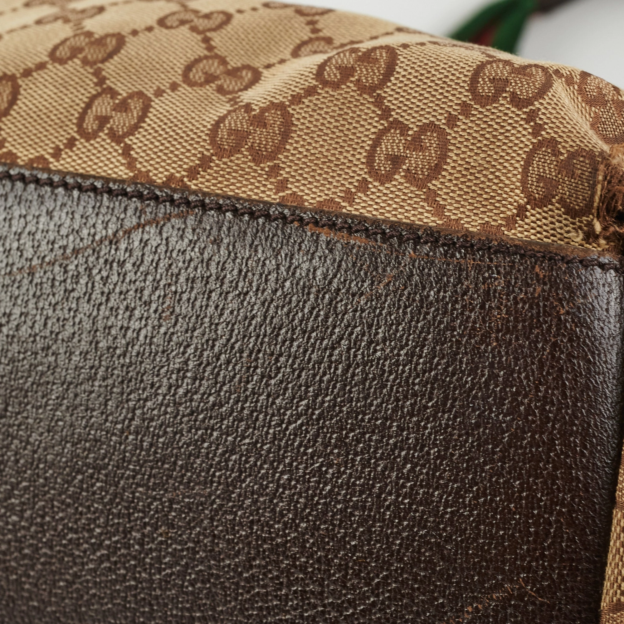 Gucci Vintage Canvas Tote