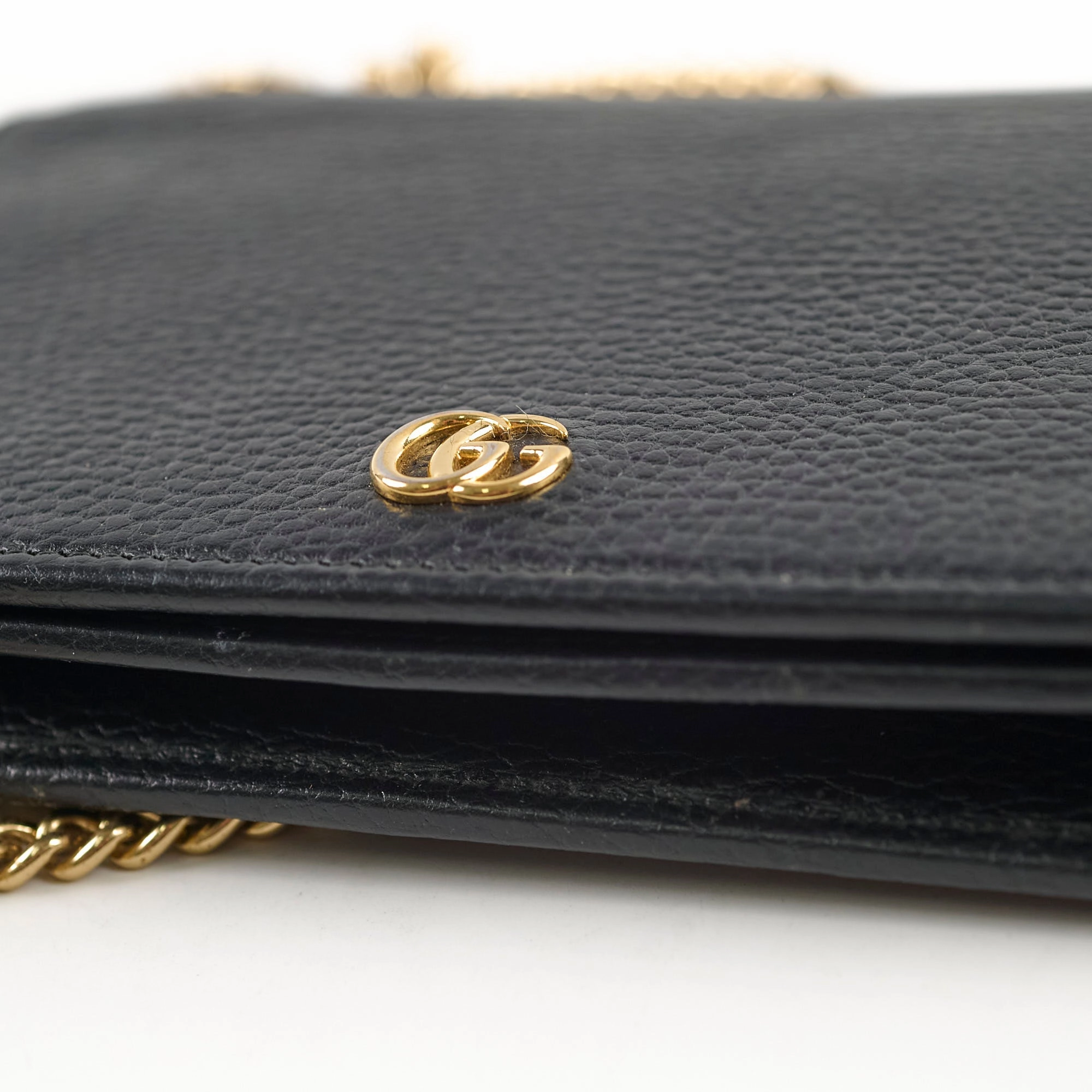 Gucci Wallet On Chain Black
