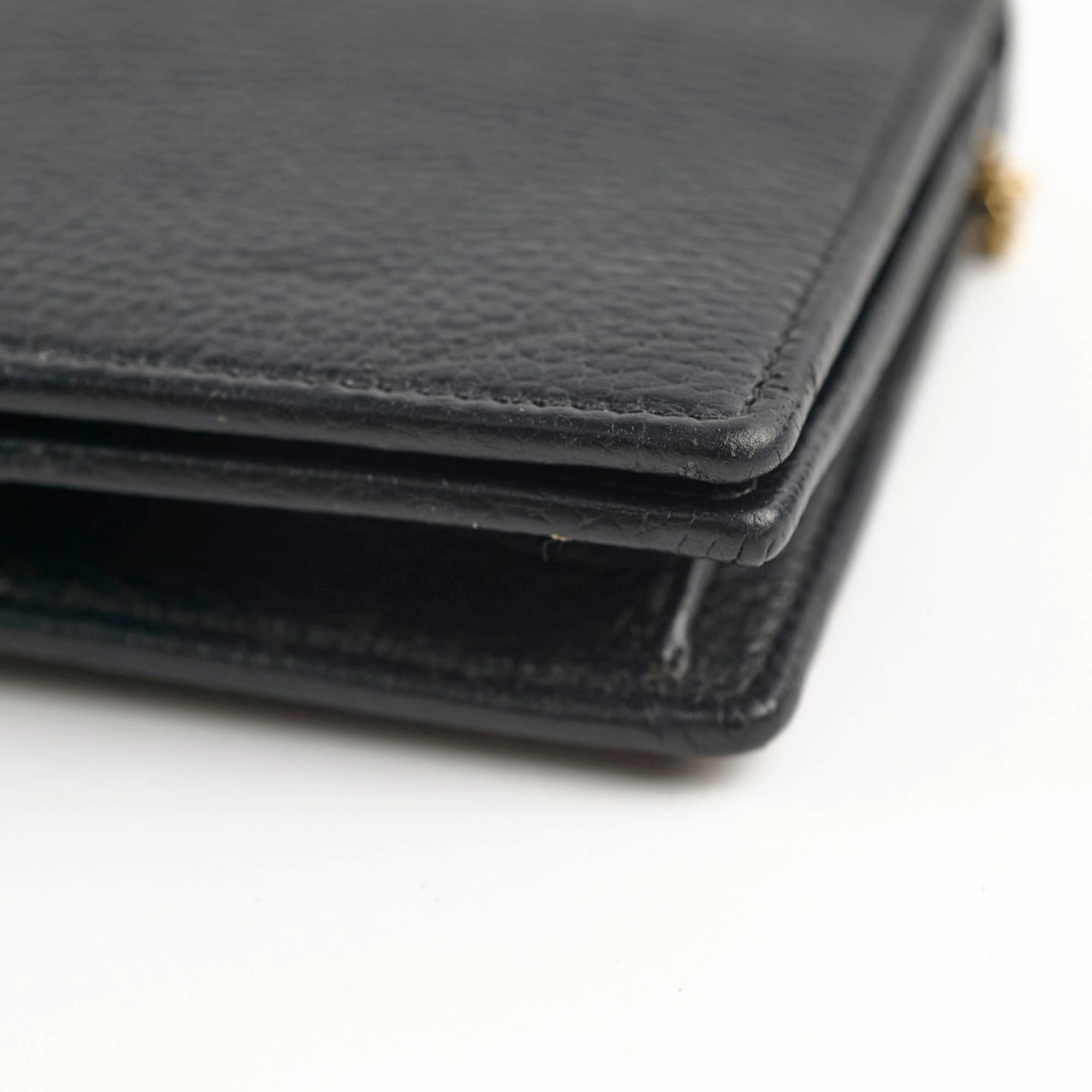 Gucci Wallet On Chain Black