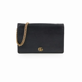 Gucci Wallet On Chain Black