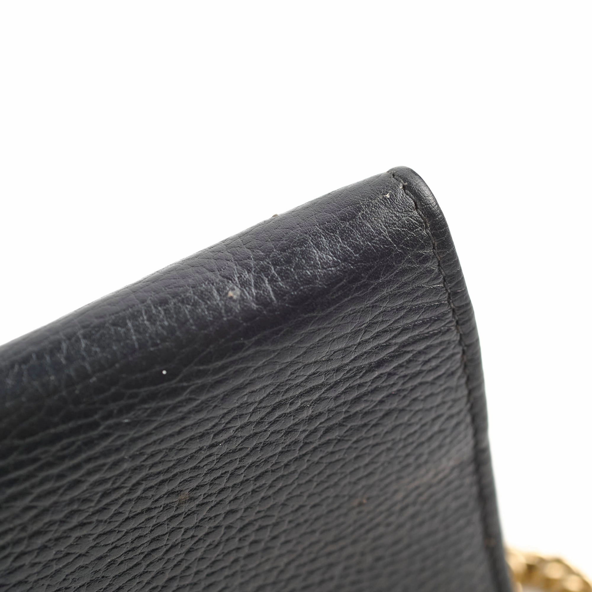 Gucci Wallet On Chain Black