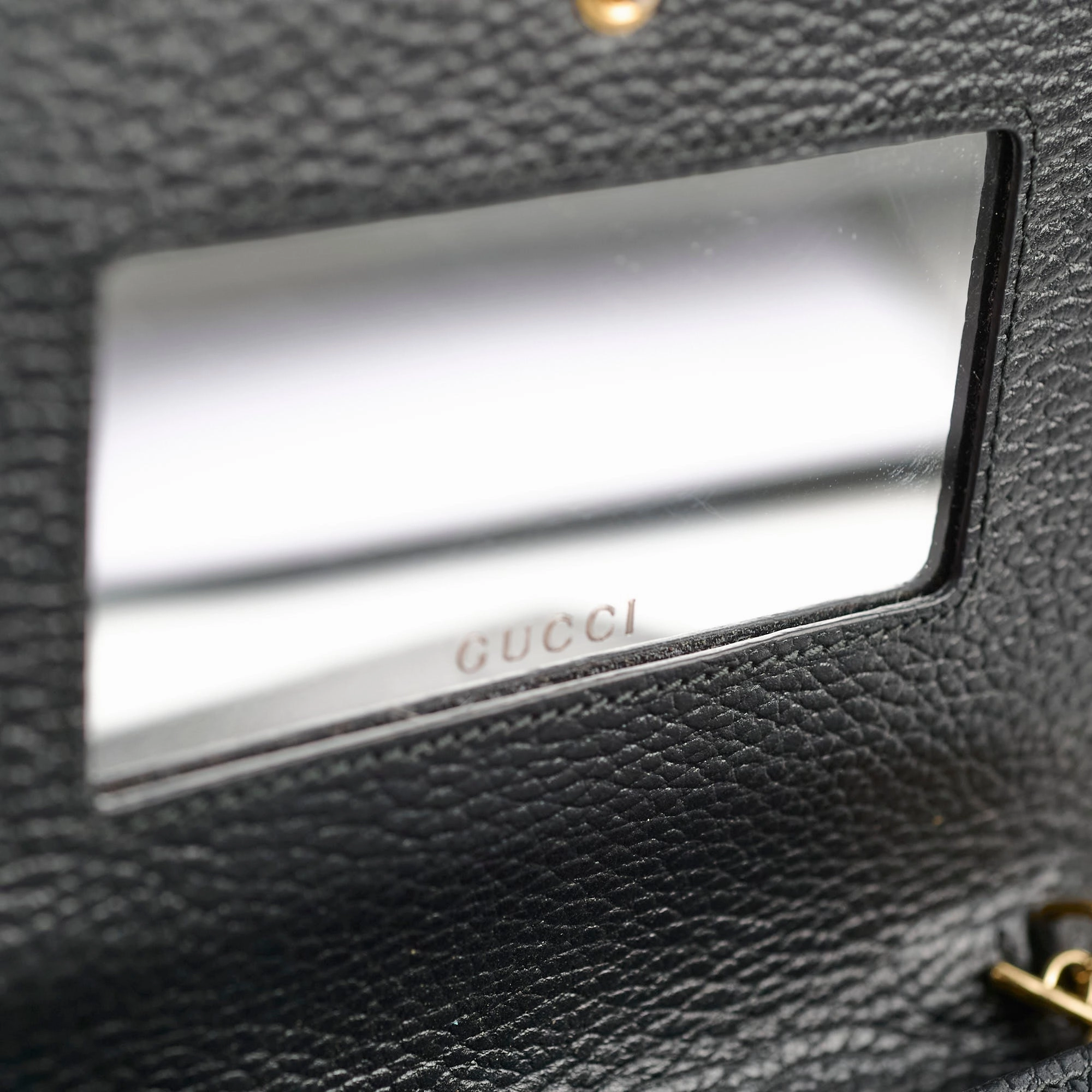 Gucci Wallet On Chain Black