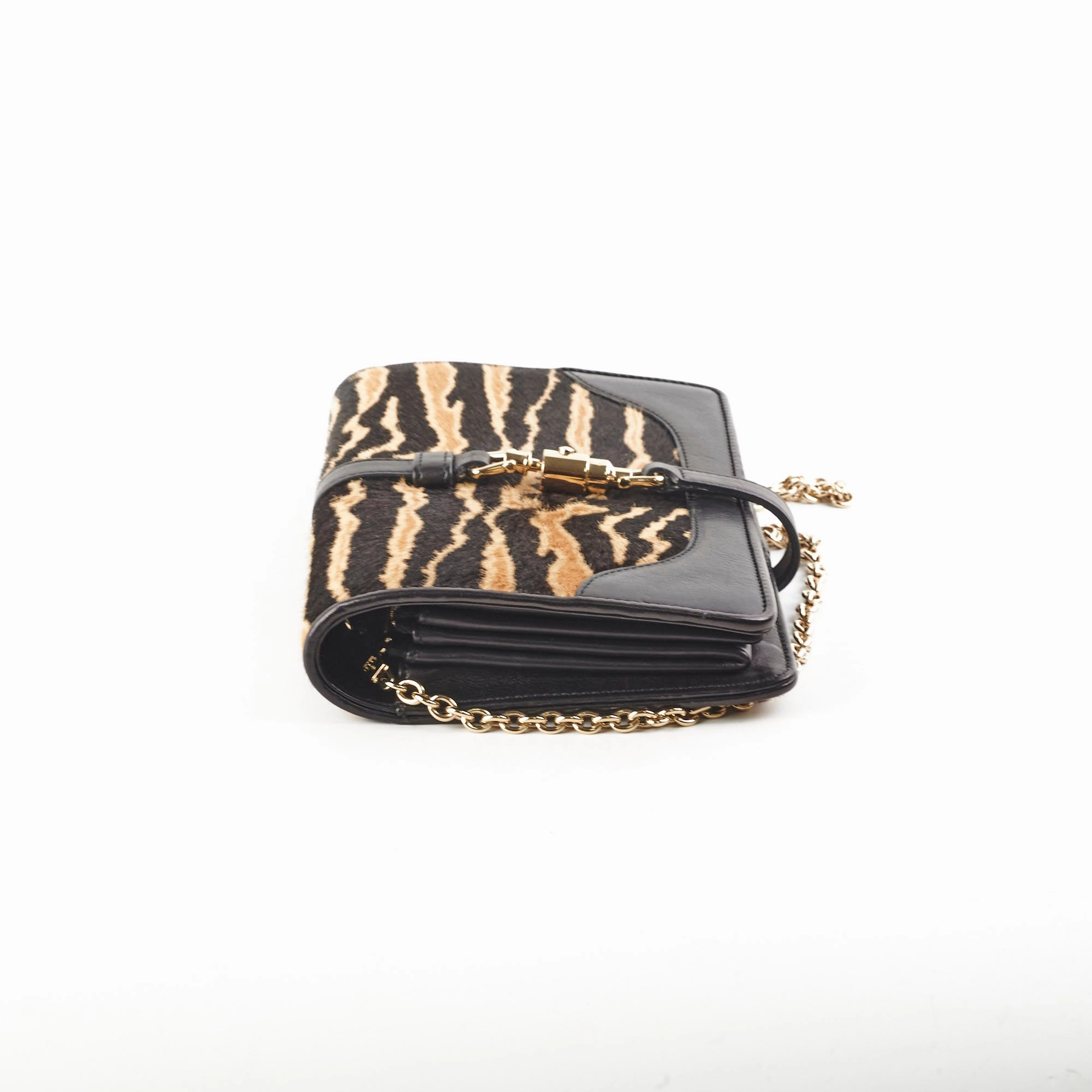 Gucci Zebra Print Calf Hair Broadway Bag