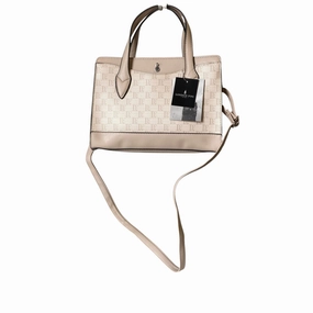 Handbag By London Fog In Tan, Size:Medium