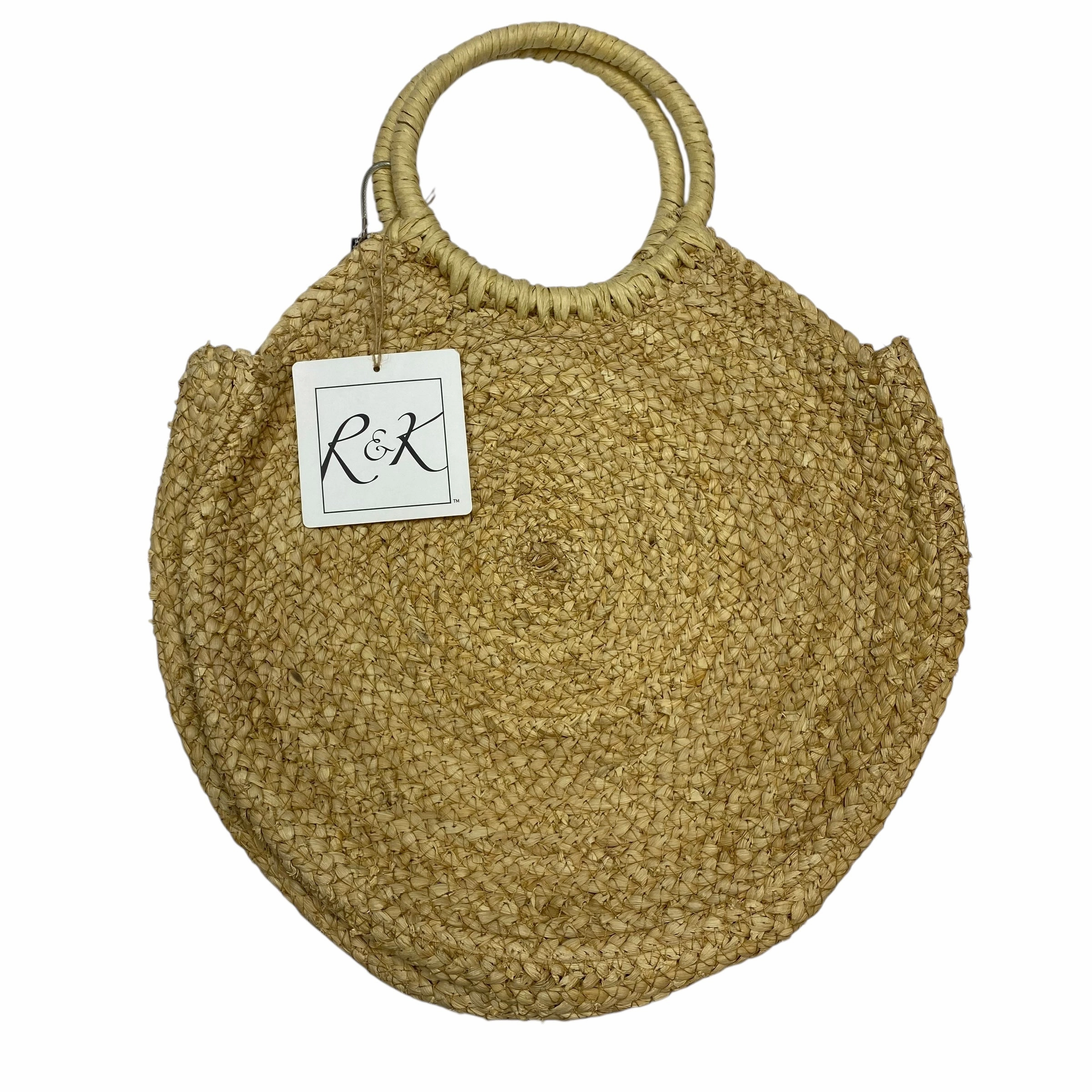 Handbag By Rutledge & King In Tan, Size:Medium
