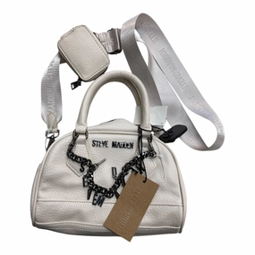 Handbag By Steve Madden In Cream, Size:Small