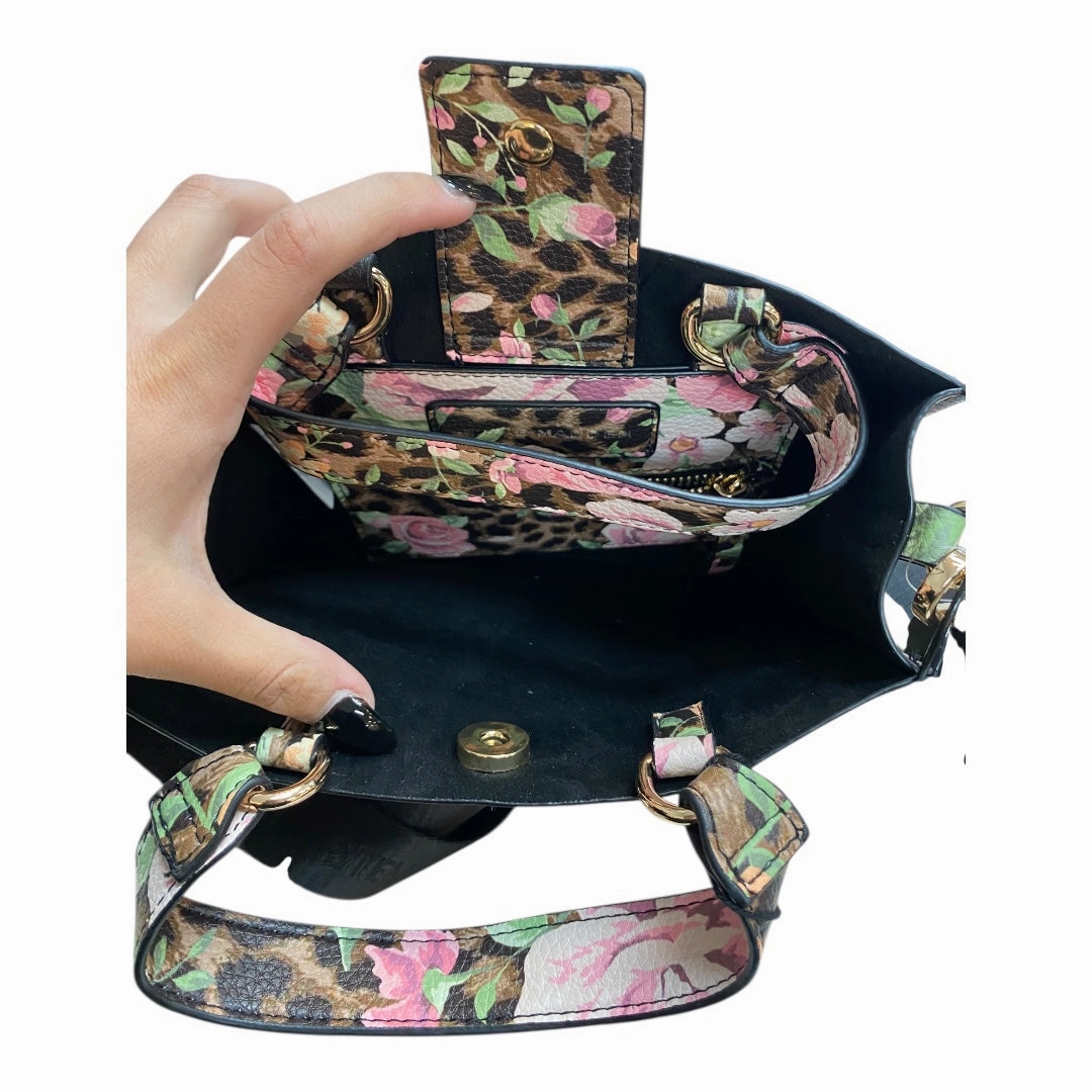 Handbag By Steve Madden In Floral Print, Size:Small