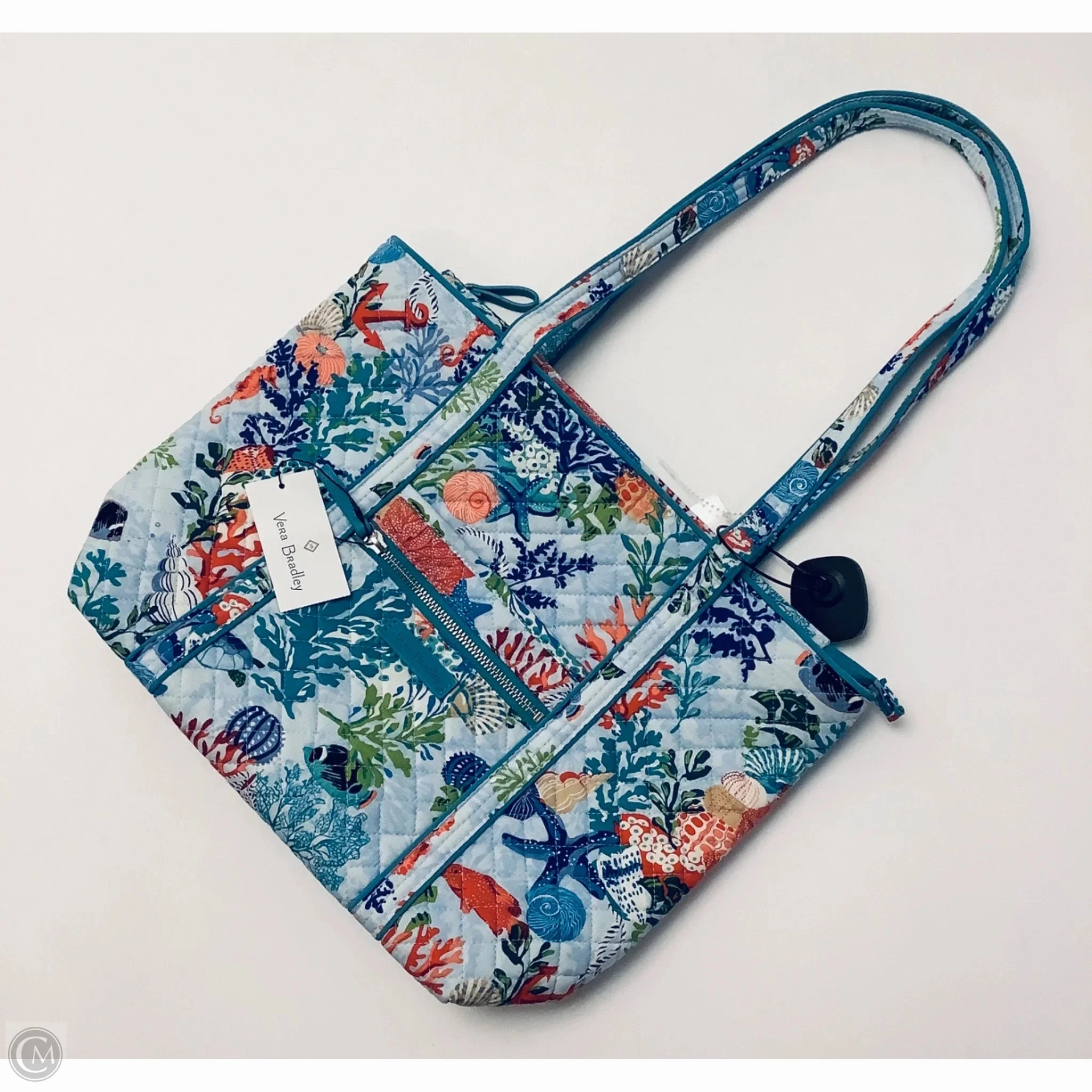 Handbag By Vera Bradley, Size: Medium