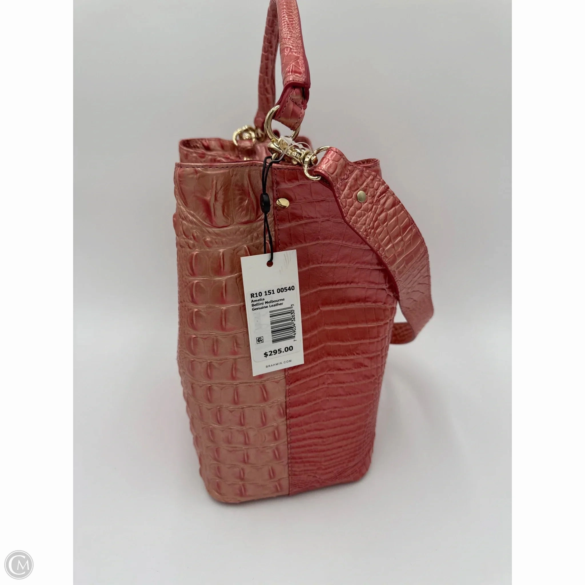Handbag Designer By Brahmin, Size: Medium