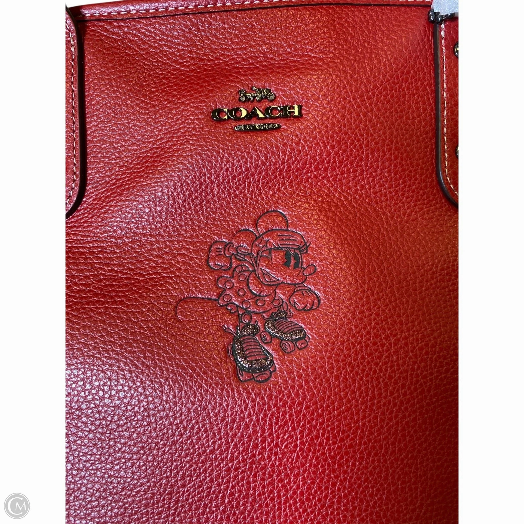Handbag Designer By Coach, Size: Large