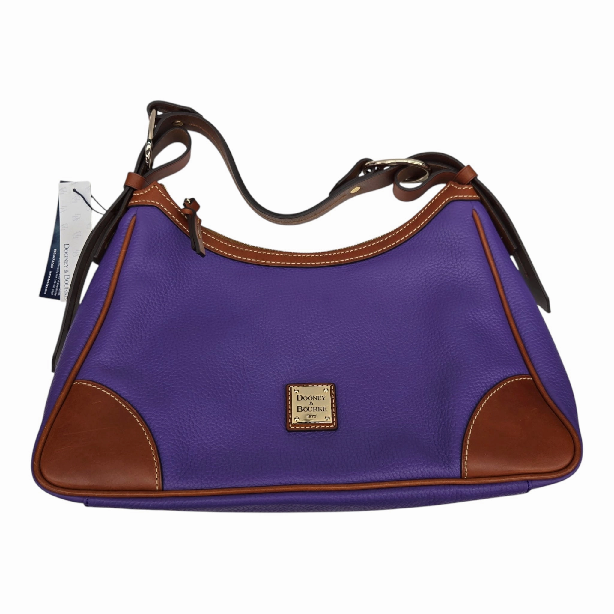 Handbag Designer By Dooney And Bourke In Purple, Size:Medium