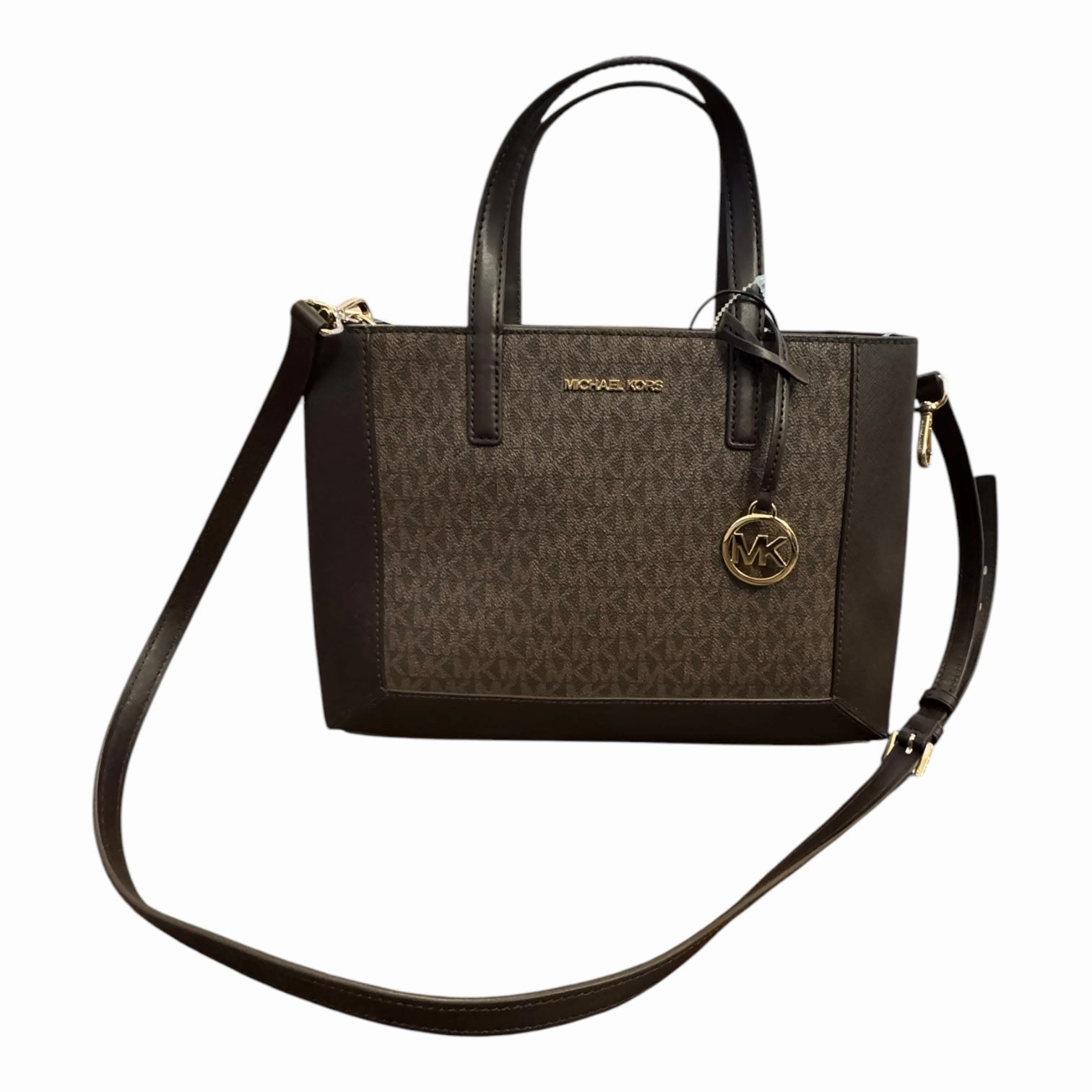 Handbag Designer By Michael Kors In Brown, Size:Medium