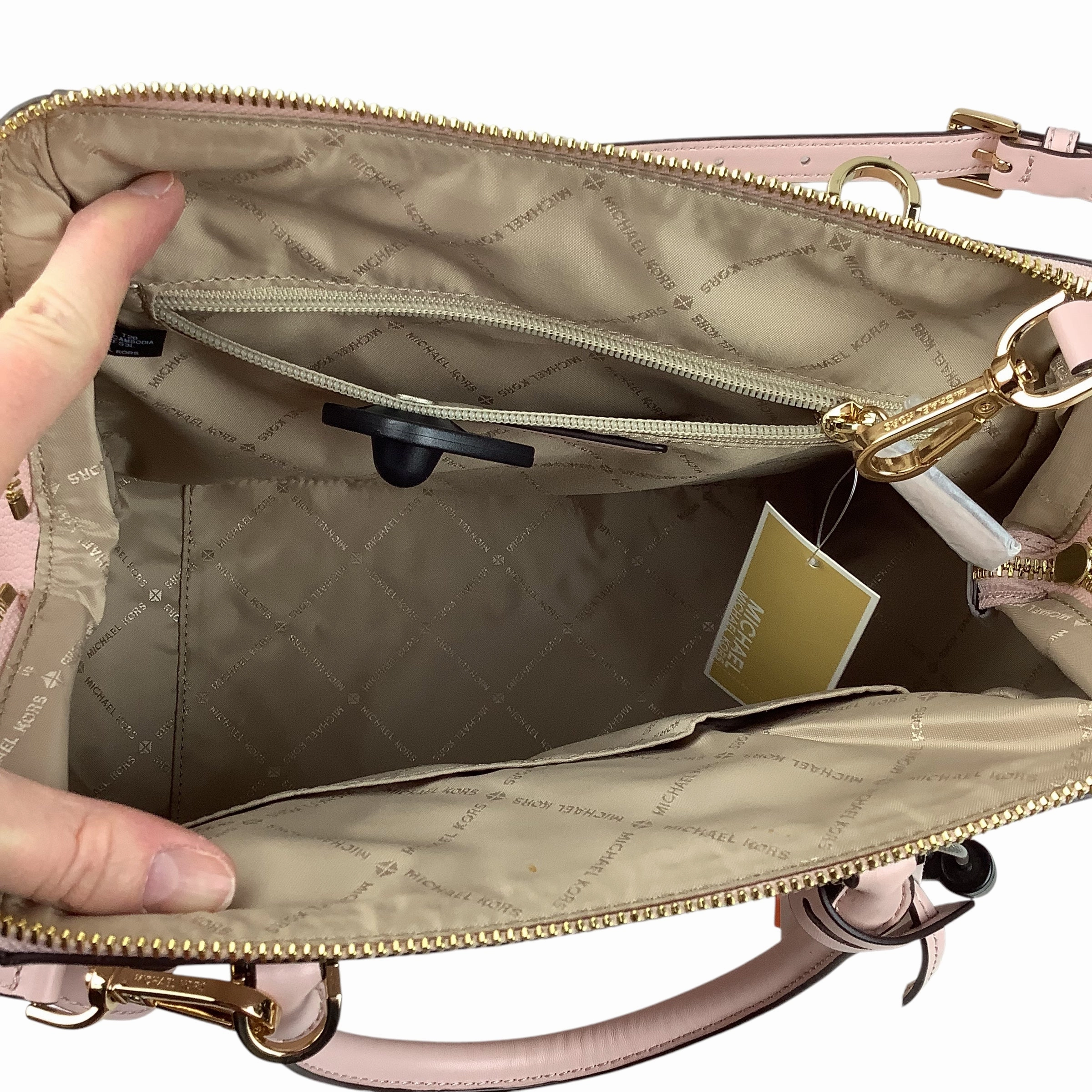 Handbag Designer By Michael Kors, Size: Medium