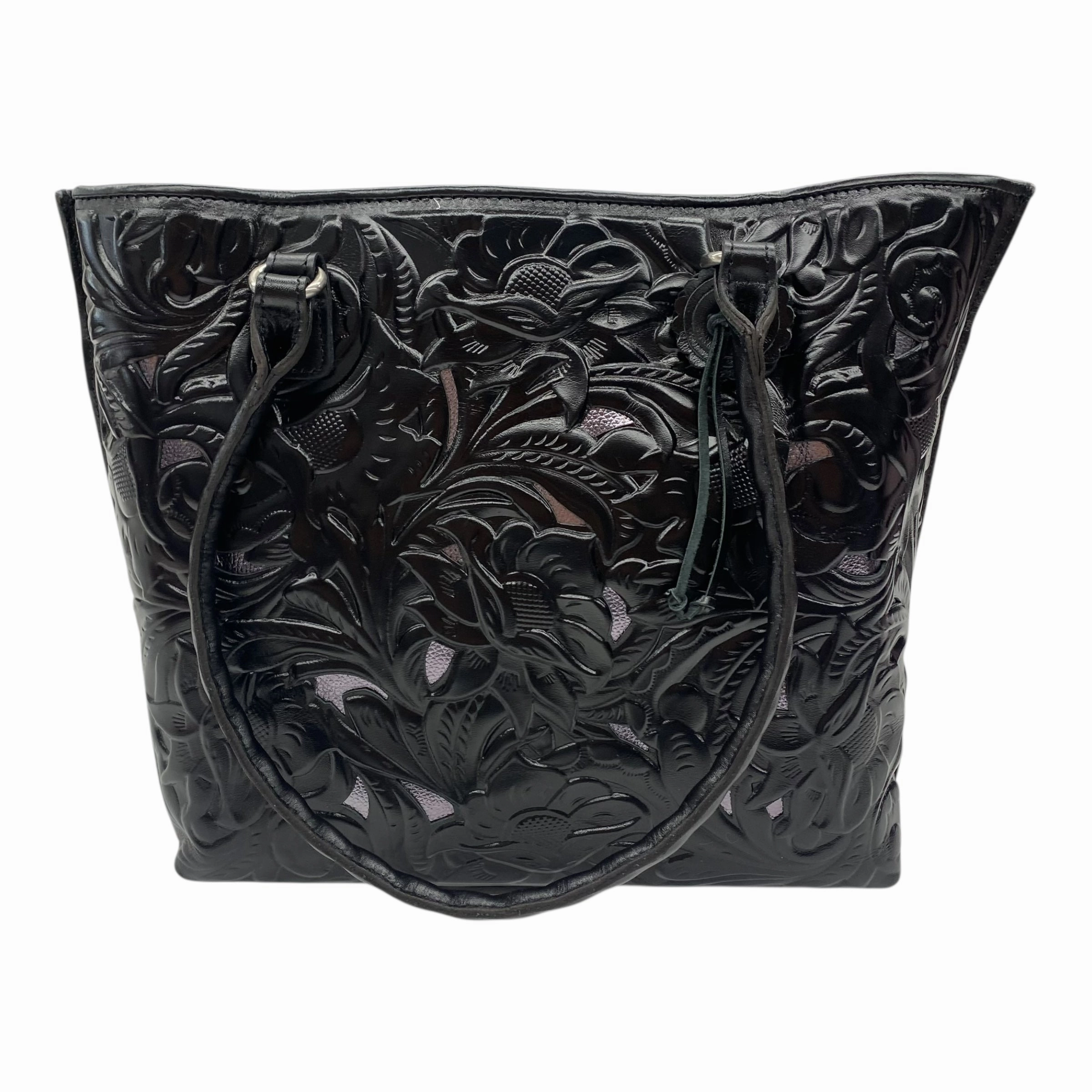 Handbag Designer By Patricia Nash In Black, Size:Large