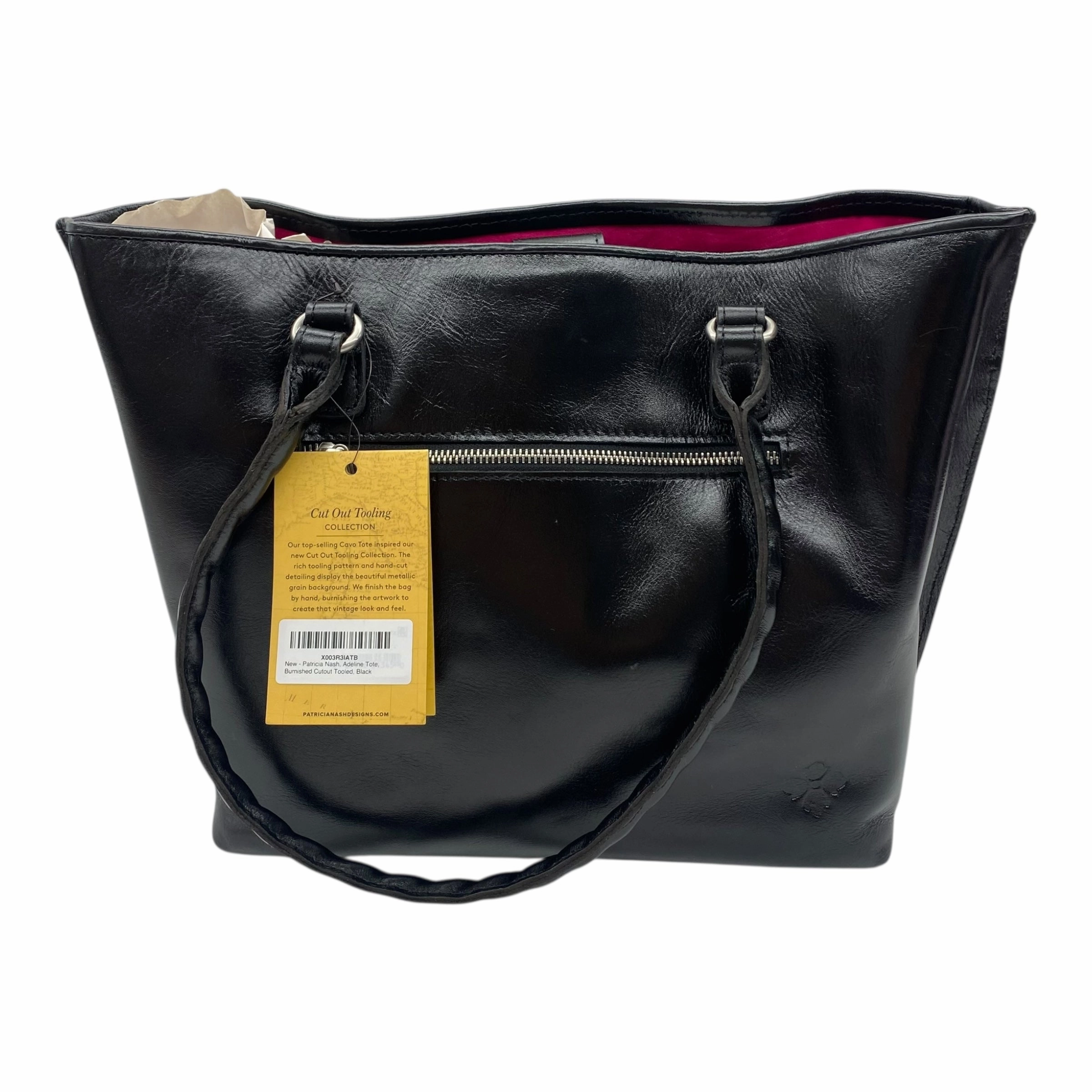 Handbag Designer By Patricia Nash In Black, Size:Large