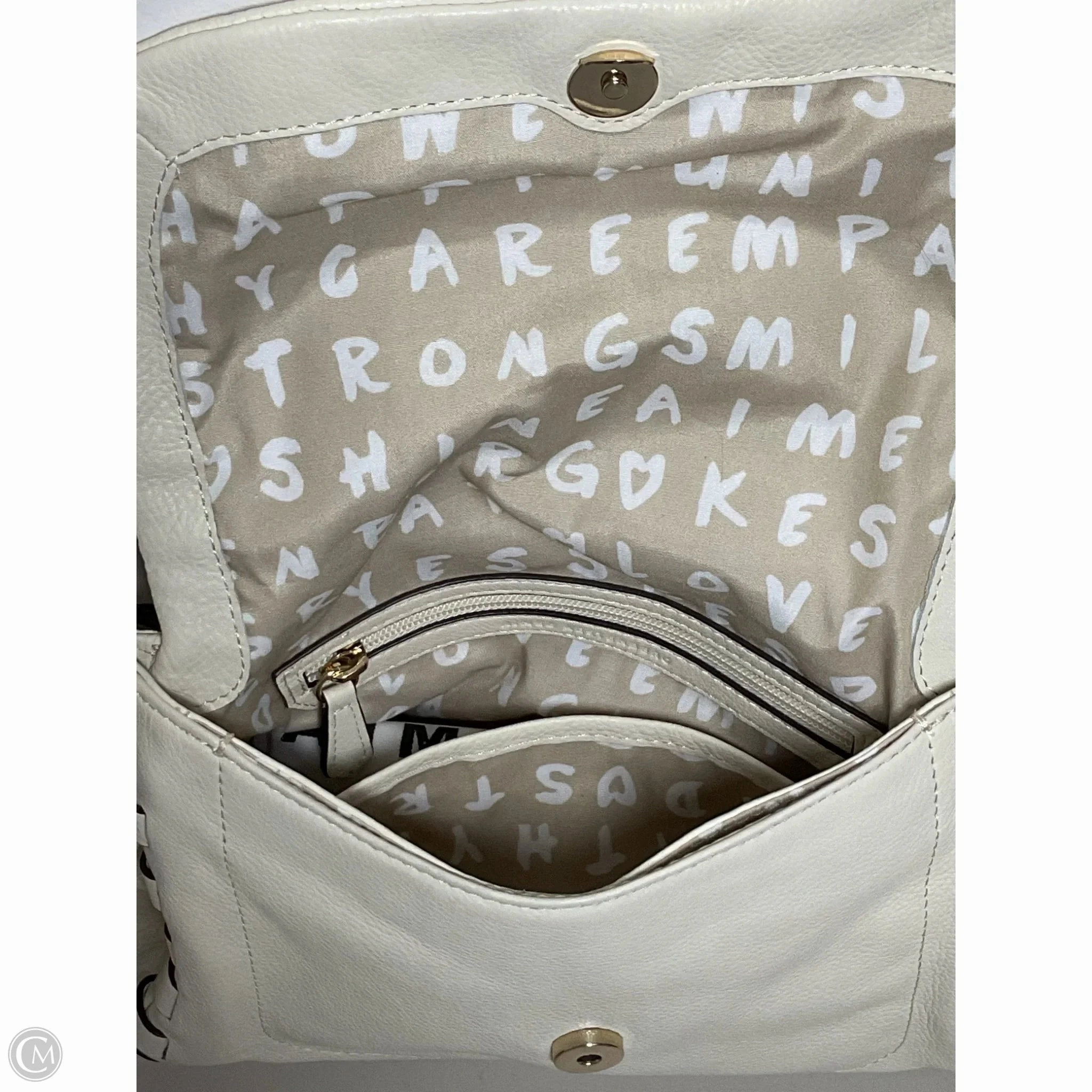 Handbag Leather By Aimee Kestenberg, Size: Large
