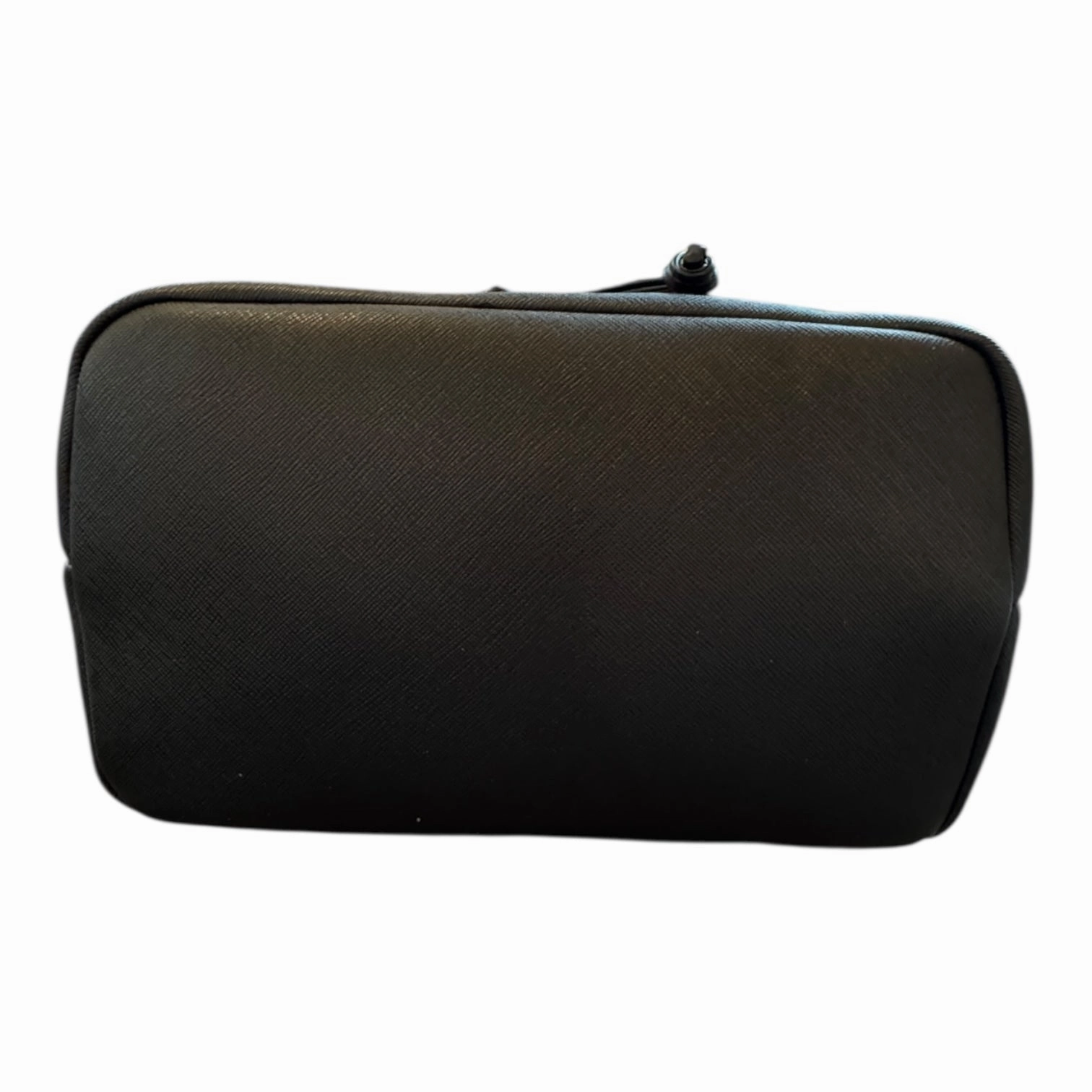 Handbag Leather By Aurielle In Black, Size:Medium