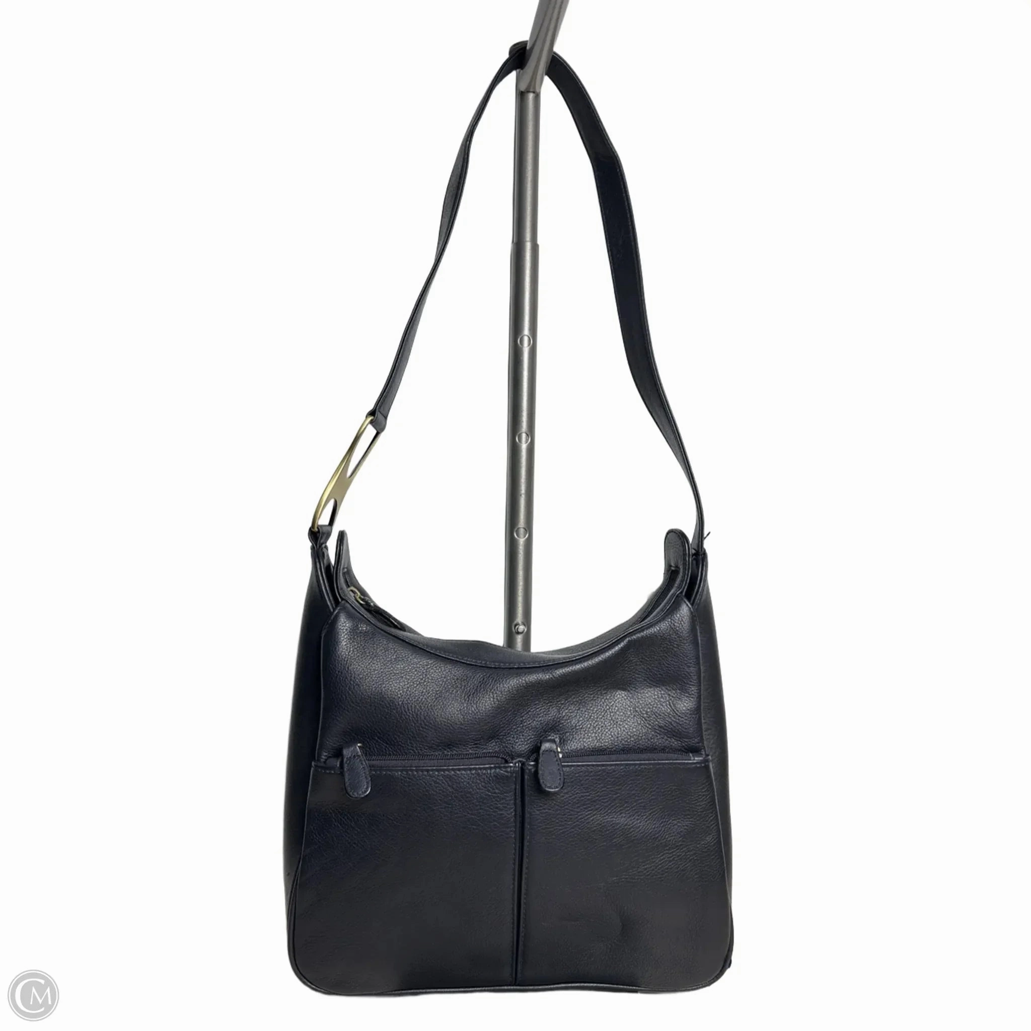 Handbag Leather By AURIELLE, Size: Medium