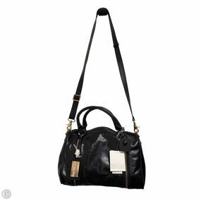 Handbag Leather By Badgley Mischka, Size: Large