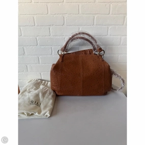 Handbag Leather By Cmc, Size: Large