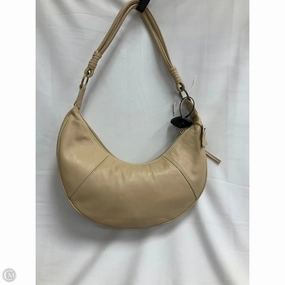 Handbag Leather By Valerie Stevens, Size: Medium