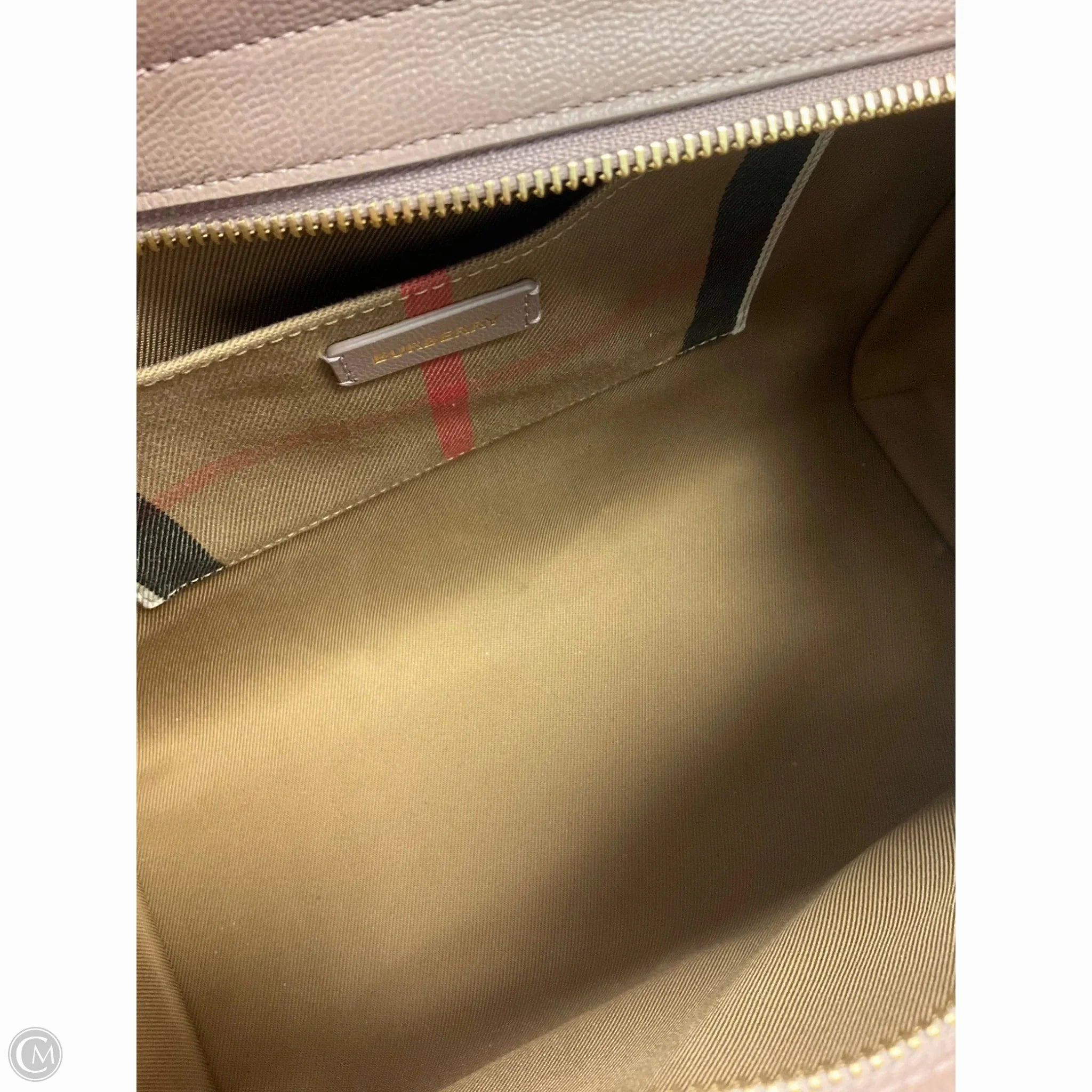 Handbag Luxury Designer By Burberry, Size: Large