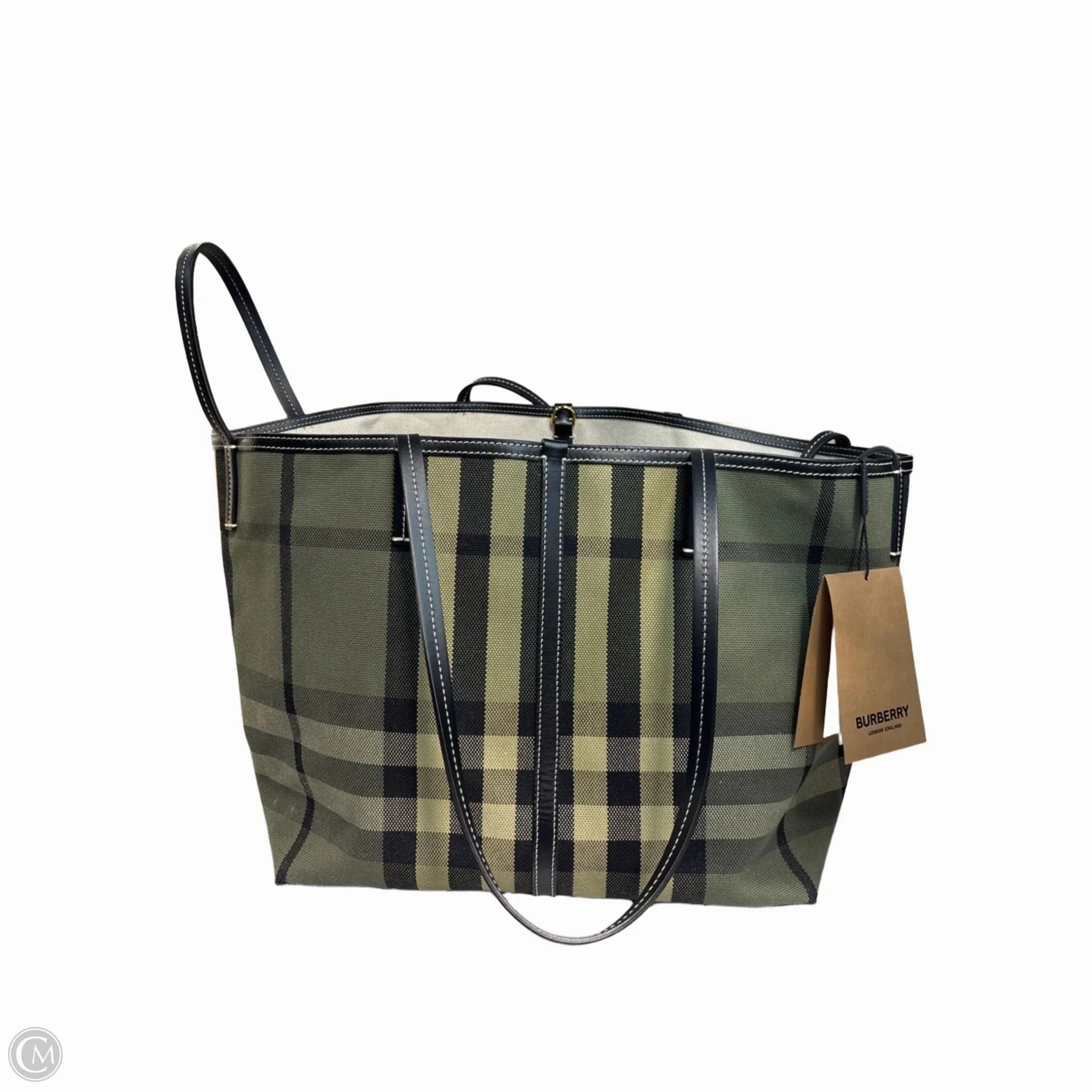 Handbag Luxury Designer By Burberry, Size: Large