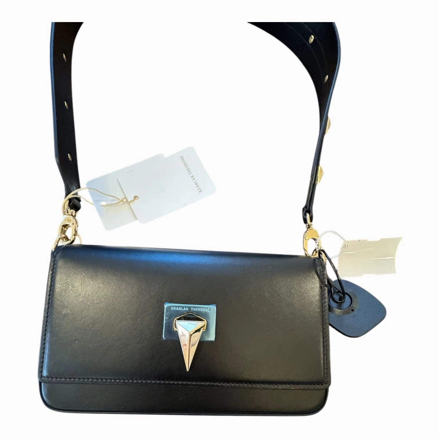 Handbag Luxury Designer By SCANLAN THEODORE In Black, Size:Small